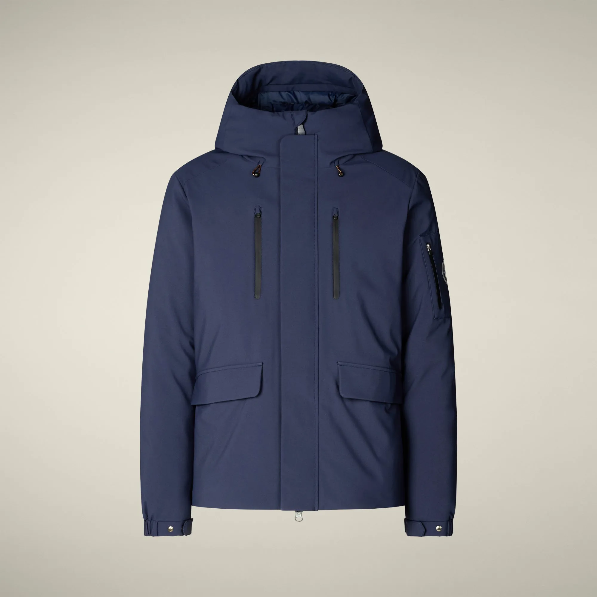 Men's Parka Hiram in navy blue sold by Save The Duck product image thumbnail 5
