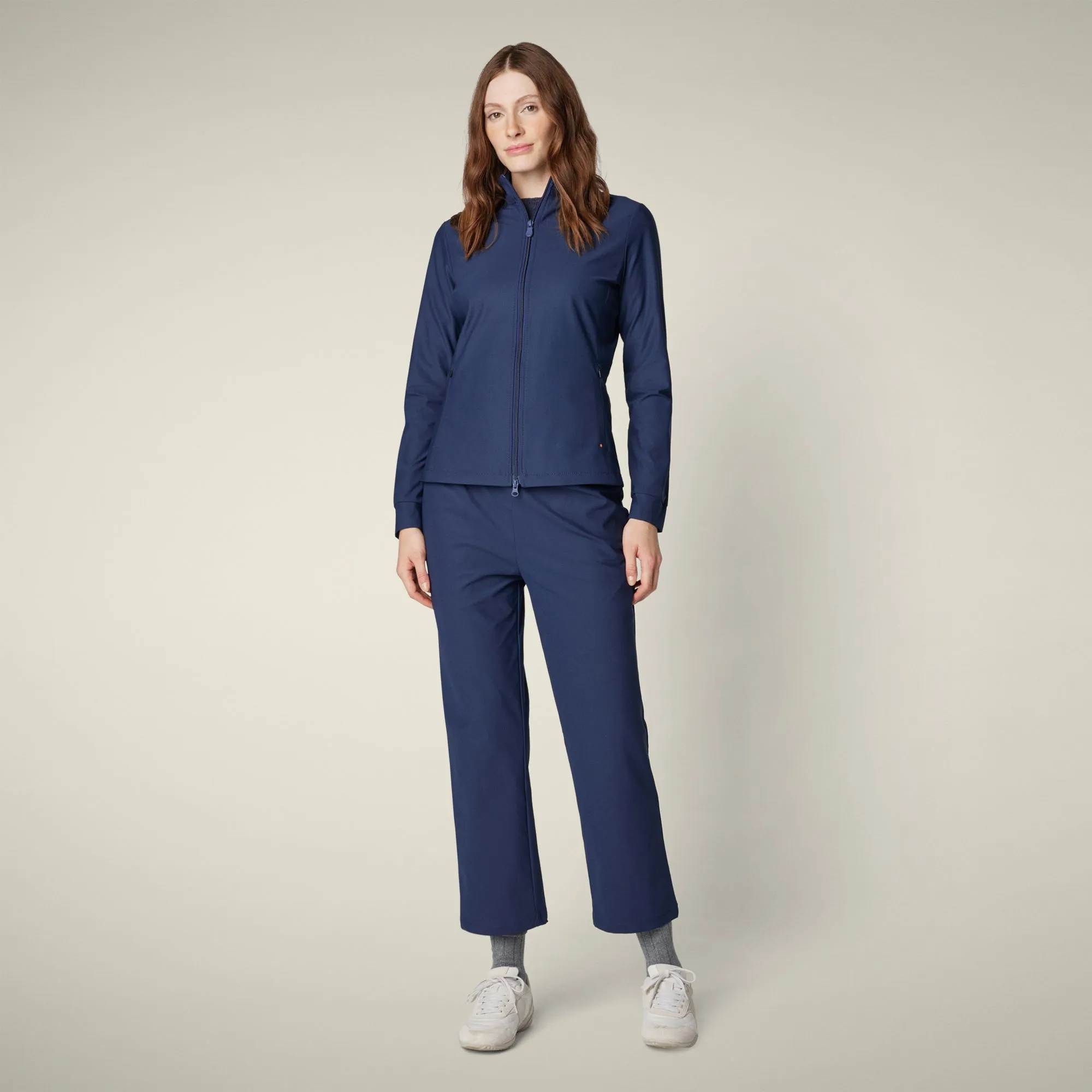 Women's jacket pella in navy blue sold by Save The Duck product image thumbnail 2