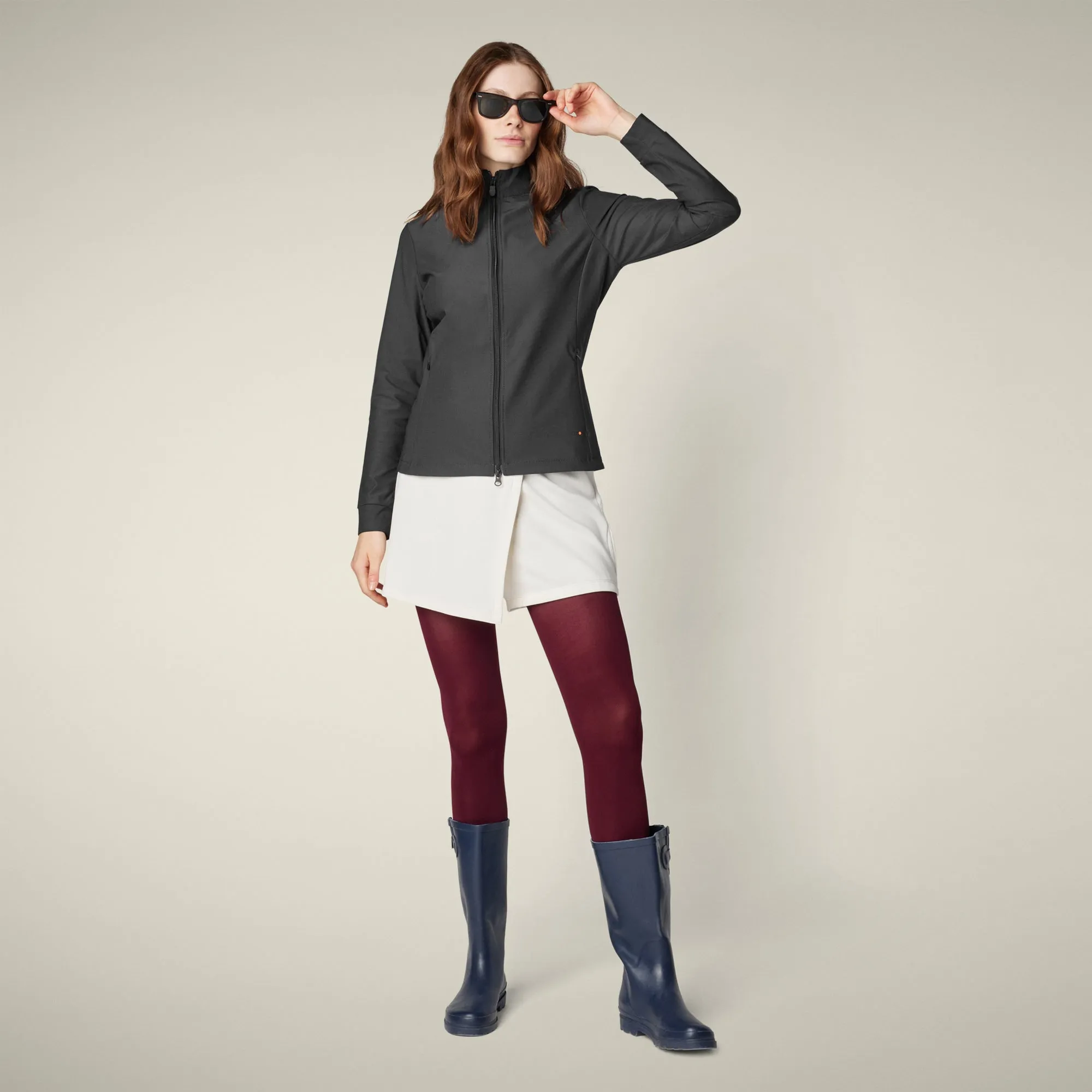 Women's Jacket Pella in Black sold by Save The Duck