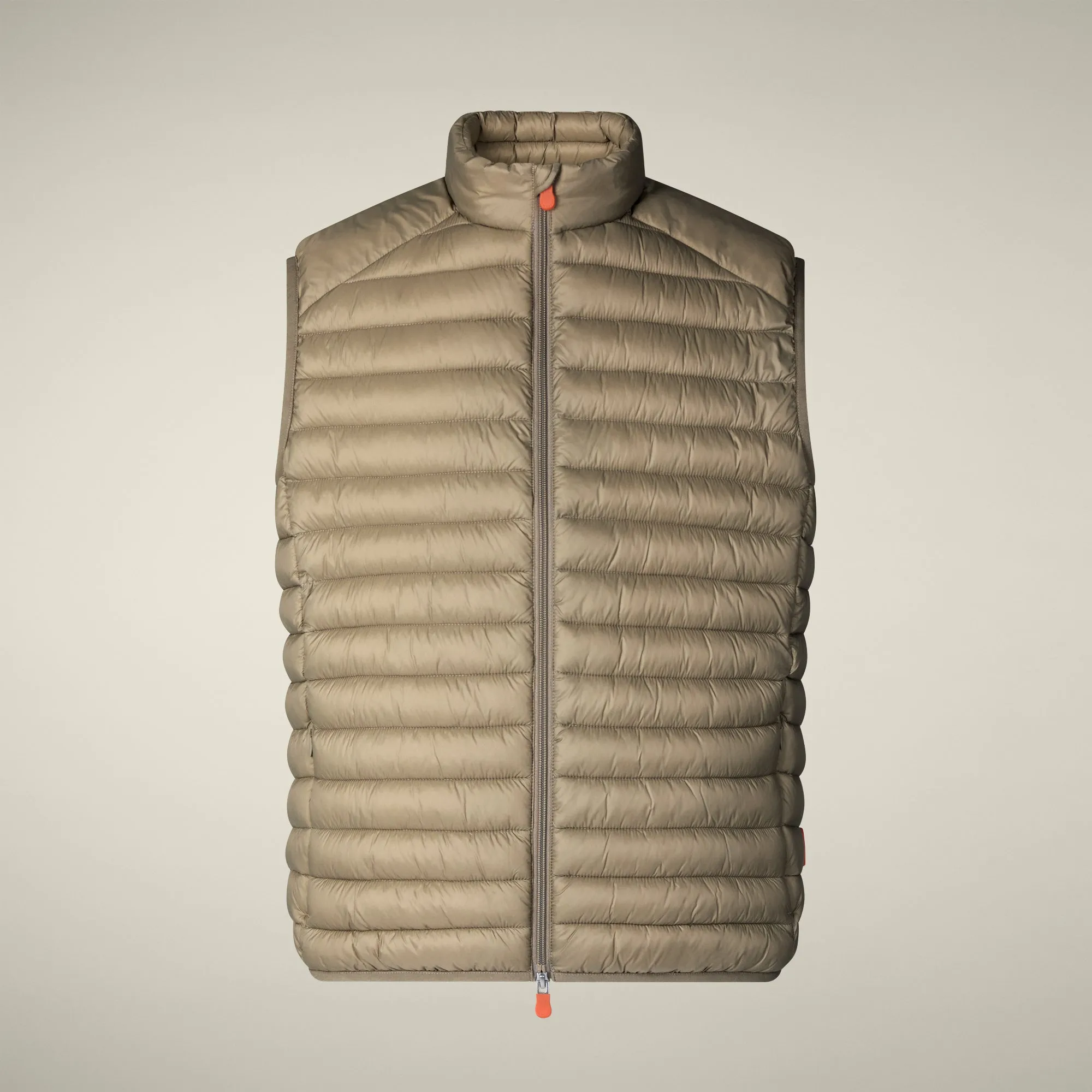 Men's Puffer Vest Adam in Elephant grey sold by Save The Duck product image thumbnail 5
