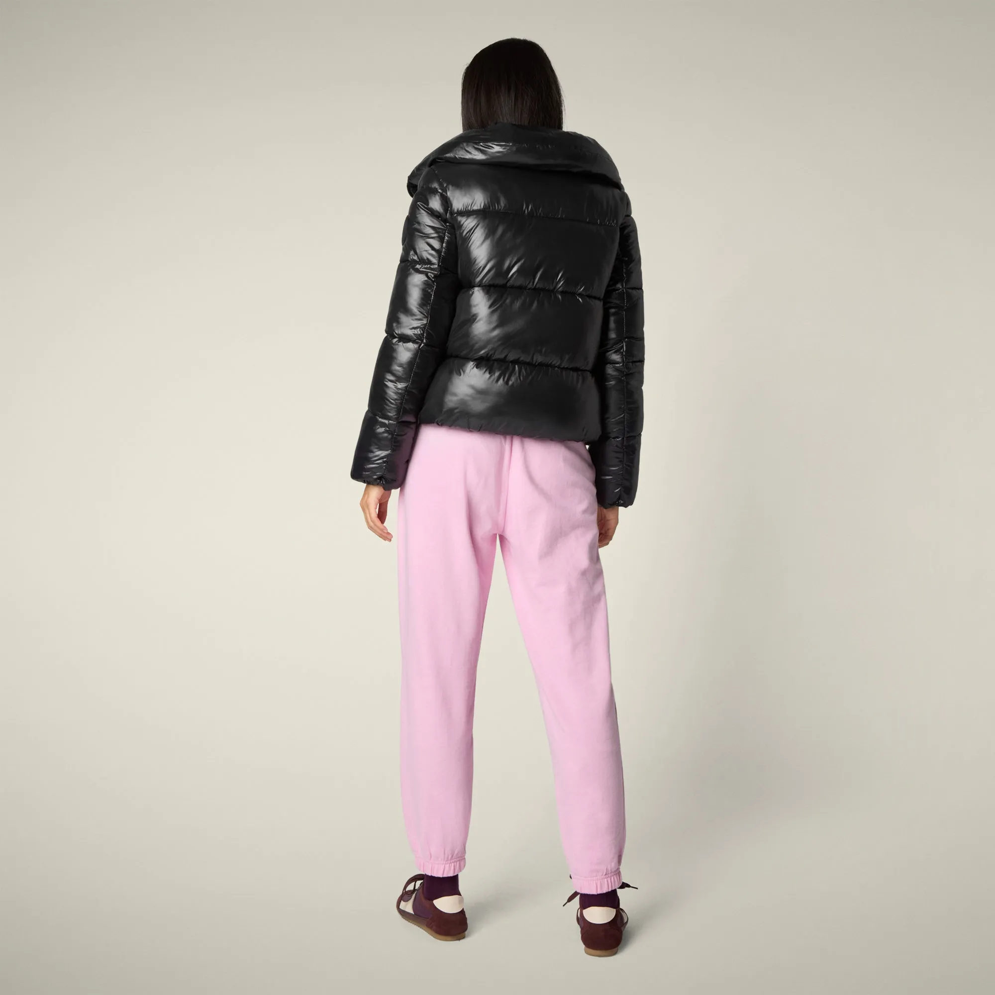 Women's Animal free puffer Jacket Isla in Black sold by Save The Duck product image thumbnail 3