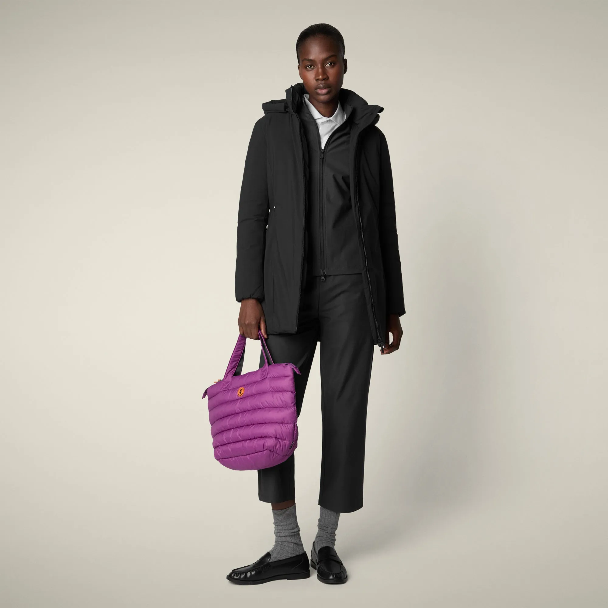 Women's Parka Rachel in Black sold by Save The Duck