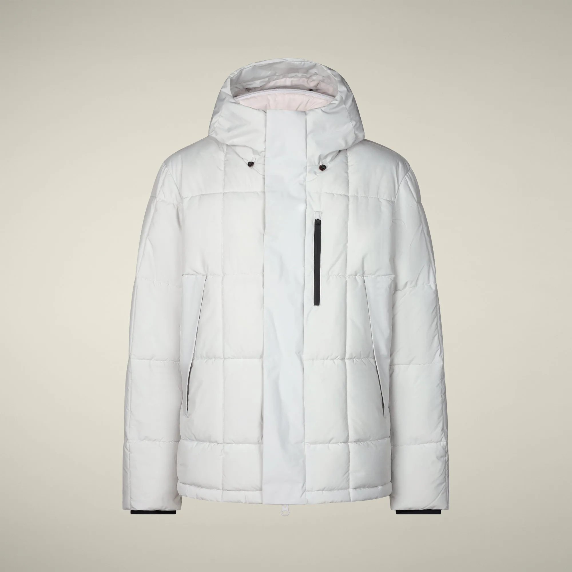 Men's Parka Fraser in Fog Grey sold by Save The Duck product image thumbnail 5