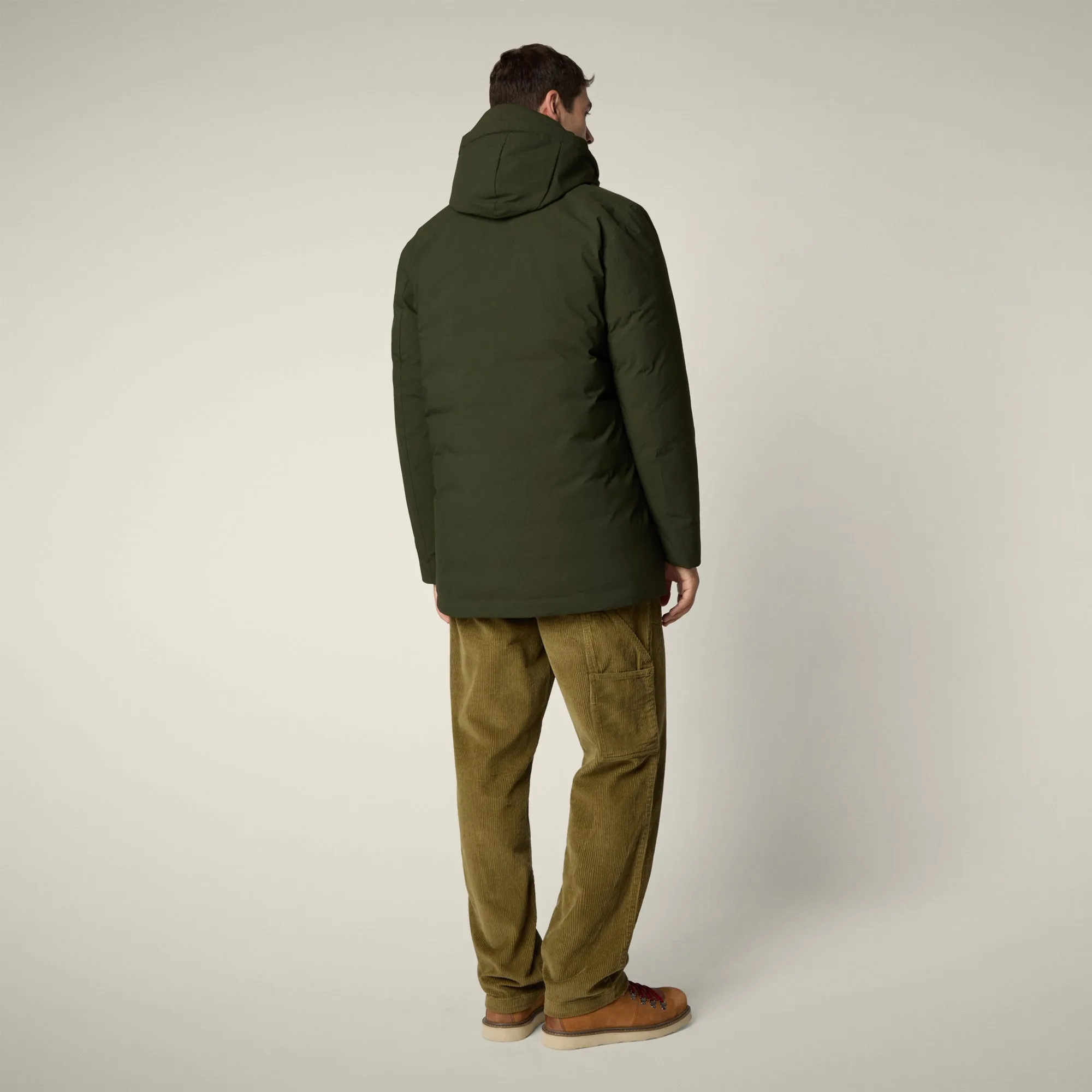 Men's Coat Sesle in Land Green sold by Save The Duck product image thumbnail 3