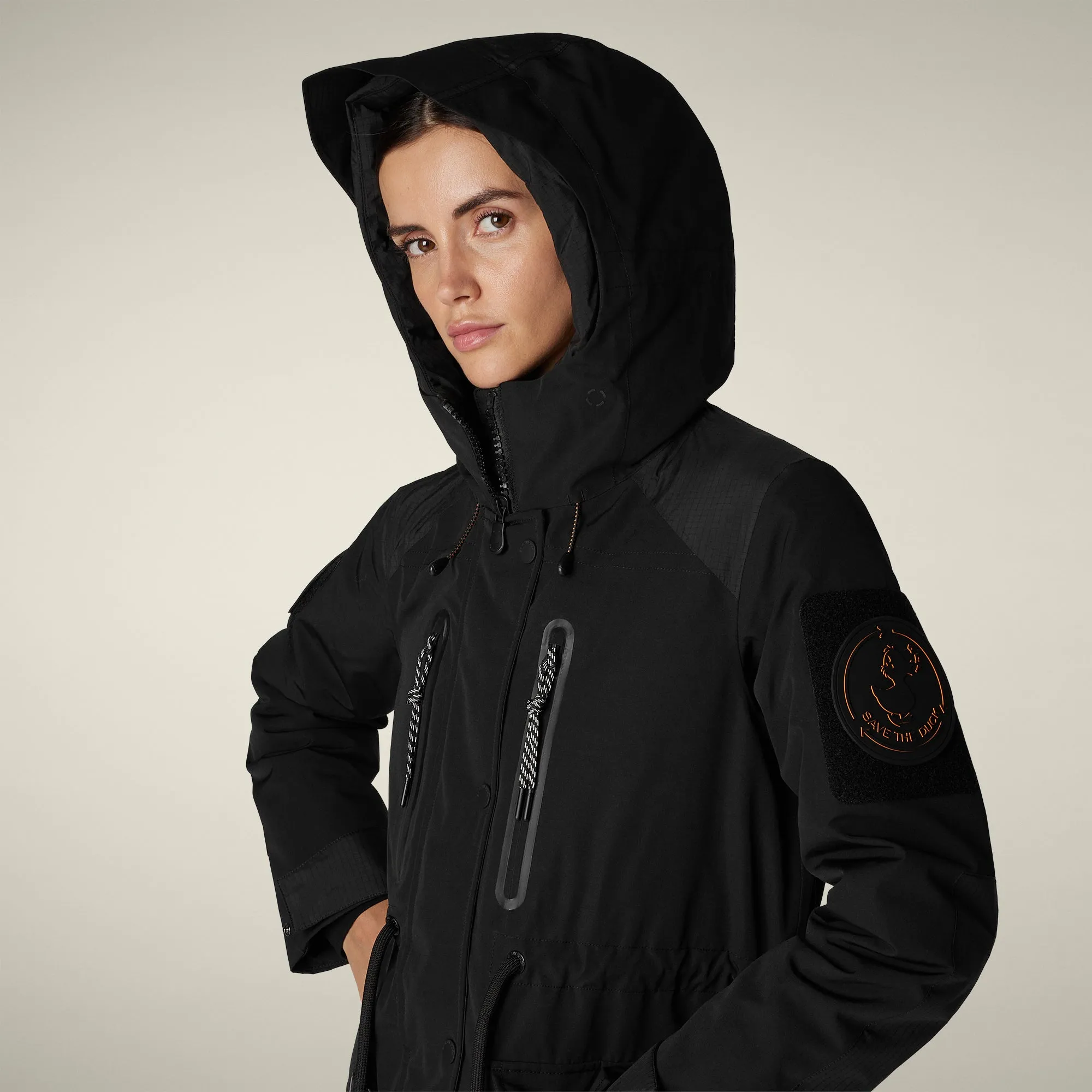 Women's Winter Parka Kamet in Black sold by Save The Duck product image thumbnail 4