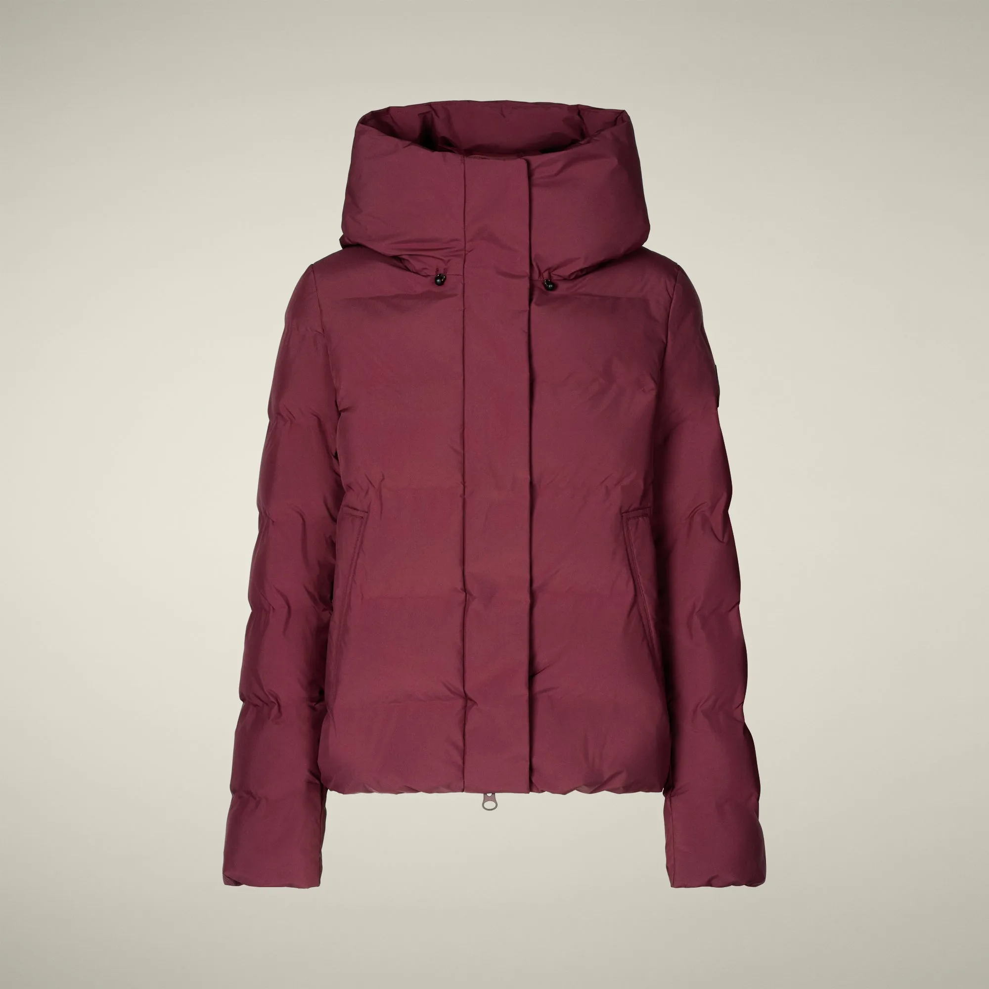 Women's Parka Arena in Wine Red sold by Save The Duck product image thumbnail 5