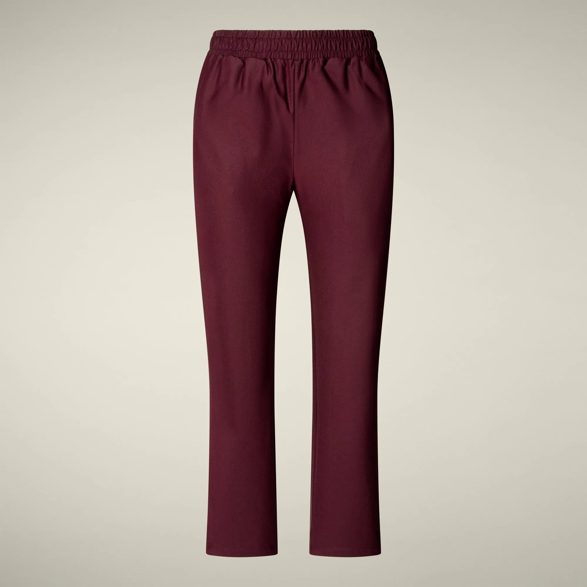 Women's Trousers Milan in Wine Red sold by Save The Duck product image thumbnail 5