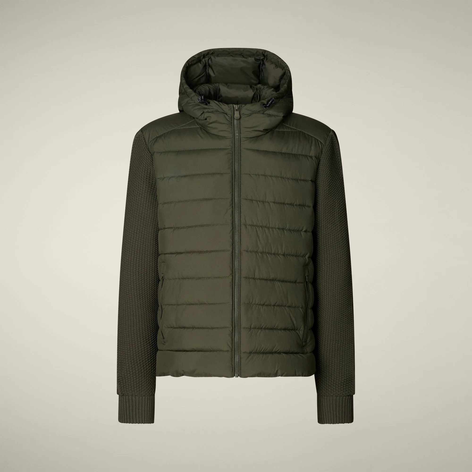 Men's Jacket Fen in Dusty Olive sold by Save The Duck product image thumbnail 5
