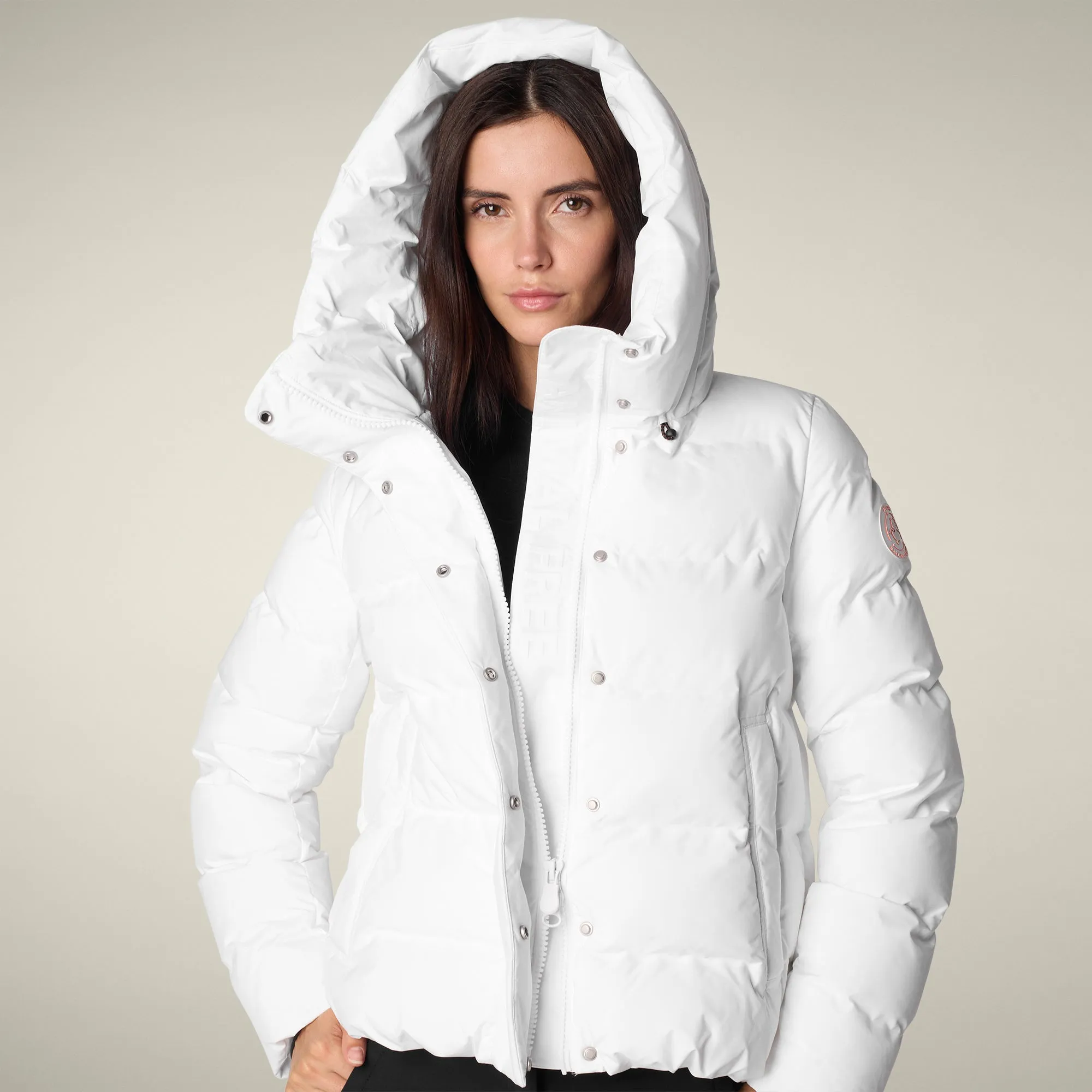 Women's Parka Arena in White sold by Save The Duck product image thumbnail 4