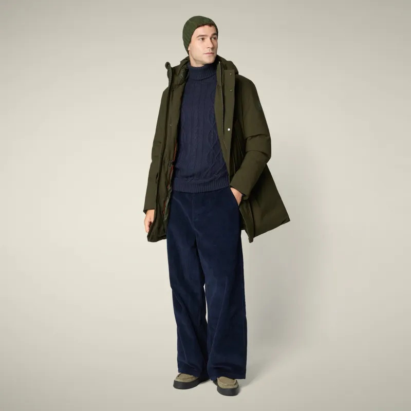 Men's Parka Wilson in Land Green sold by Save The Duck