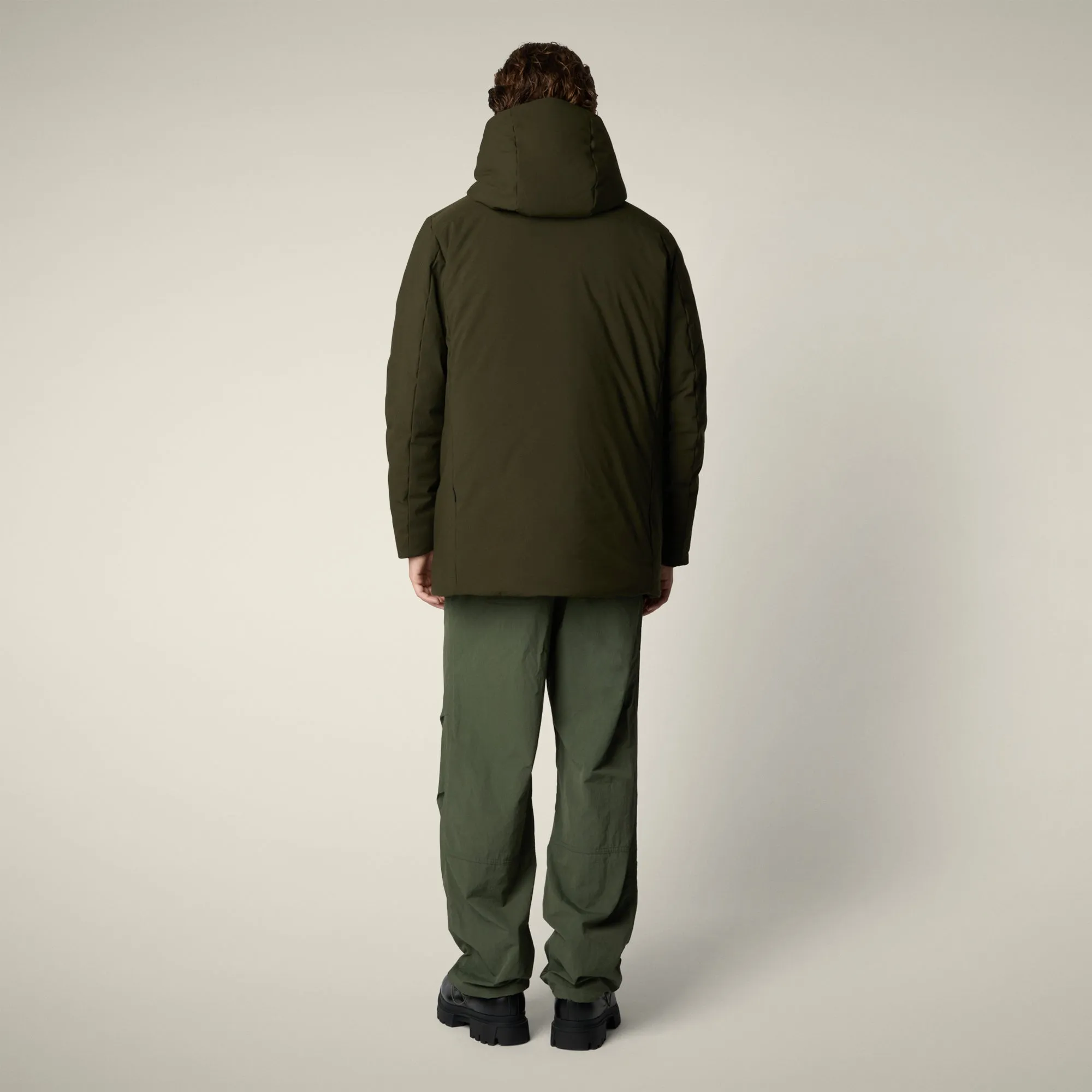 Men's Parka Antoine in land green sold by Save The Duck product image thumbnail 3