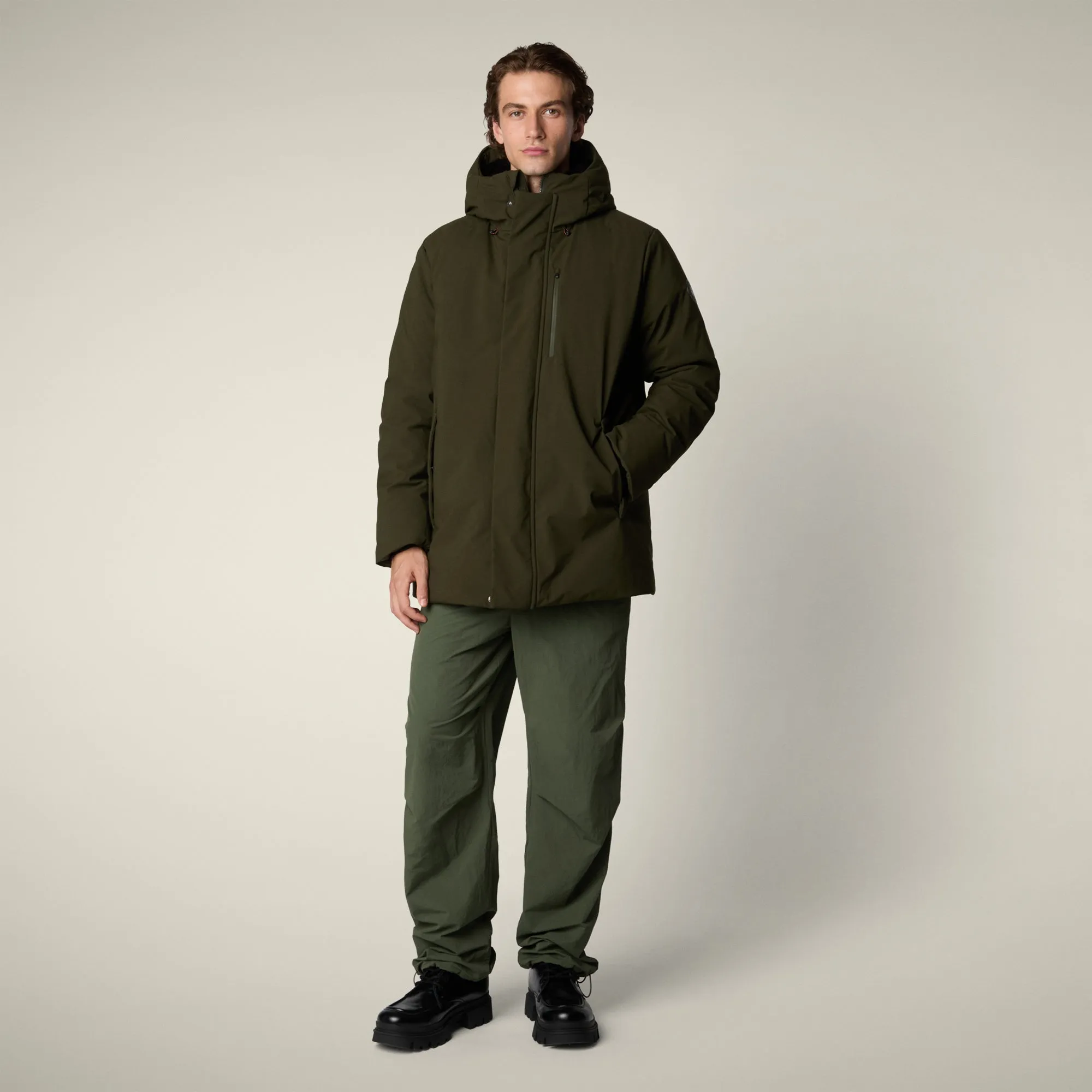Men's Parka Antoine in land green sold by Save The Duck product image thumbnail 2