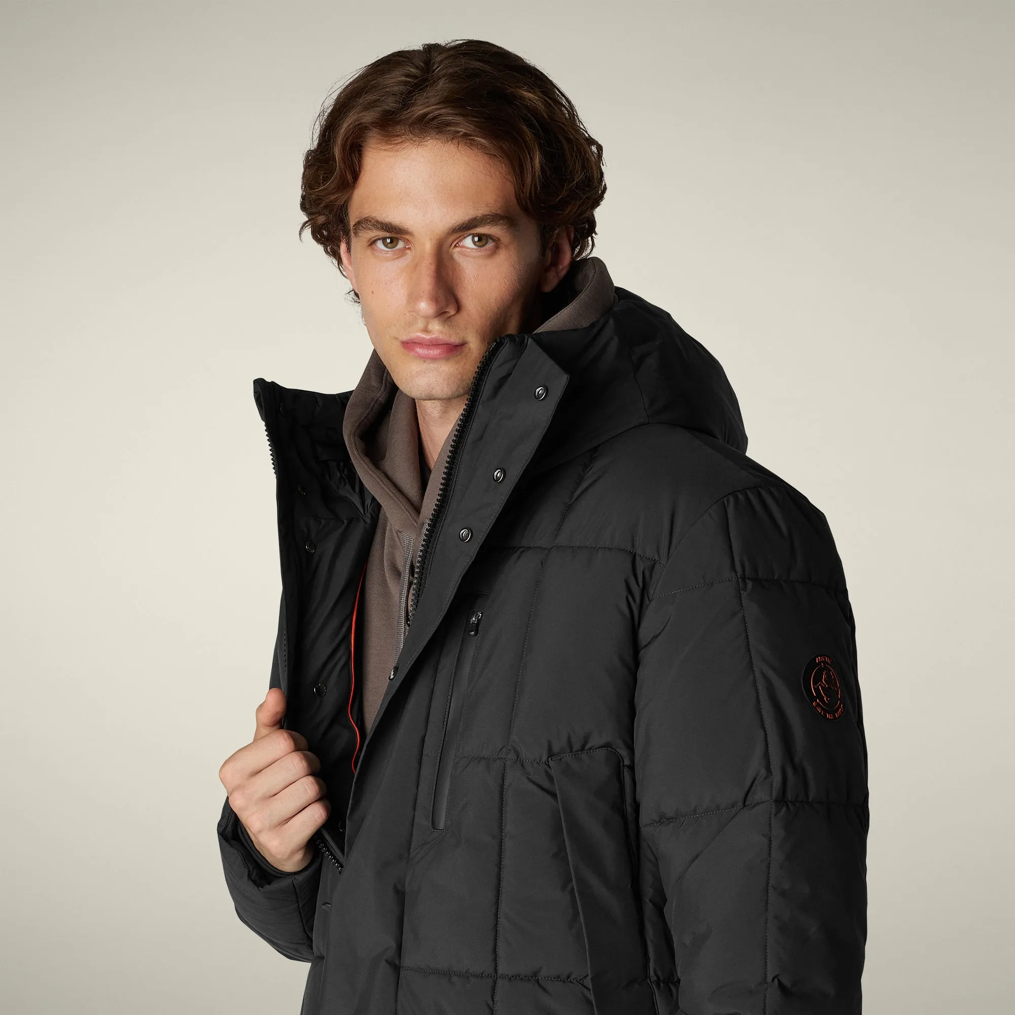 Men's Parka Fraser in Black sold by Save The Duck product image thumbnail 4
