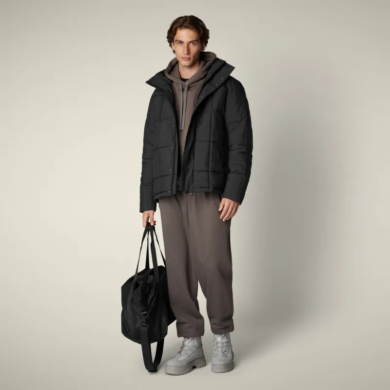 Men's Parka Fraser in Black sold by Save The Duck