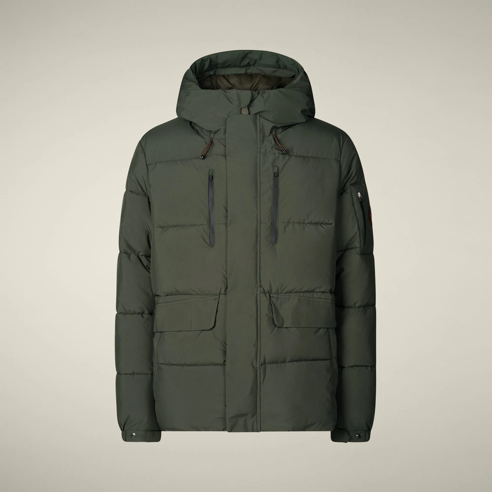 Men's Parka Alter in Land Green sold by Save The Duck product image thumbnail 5