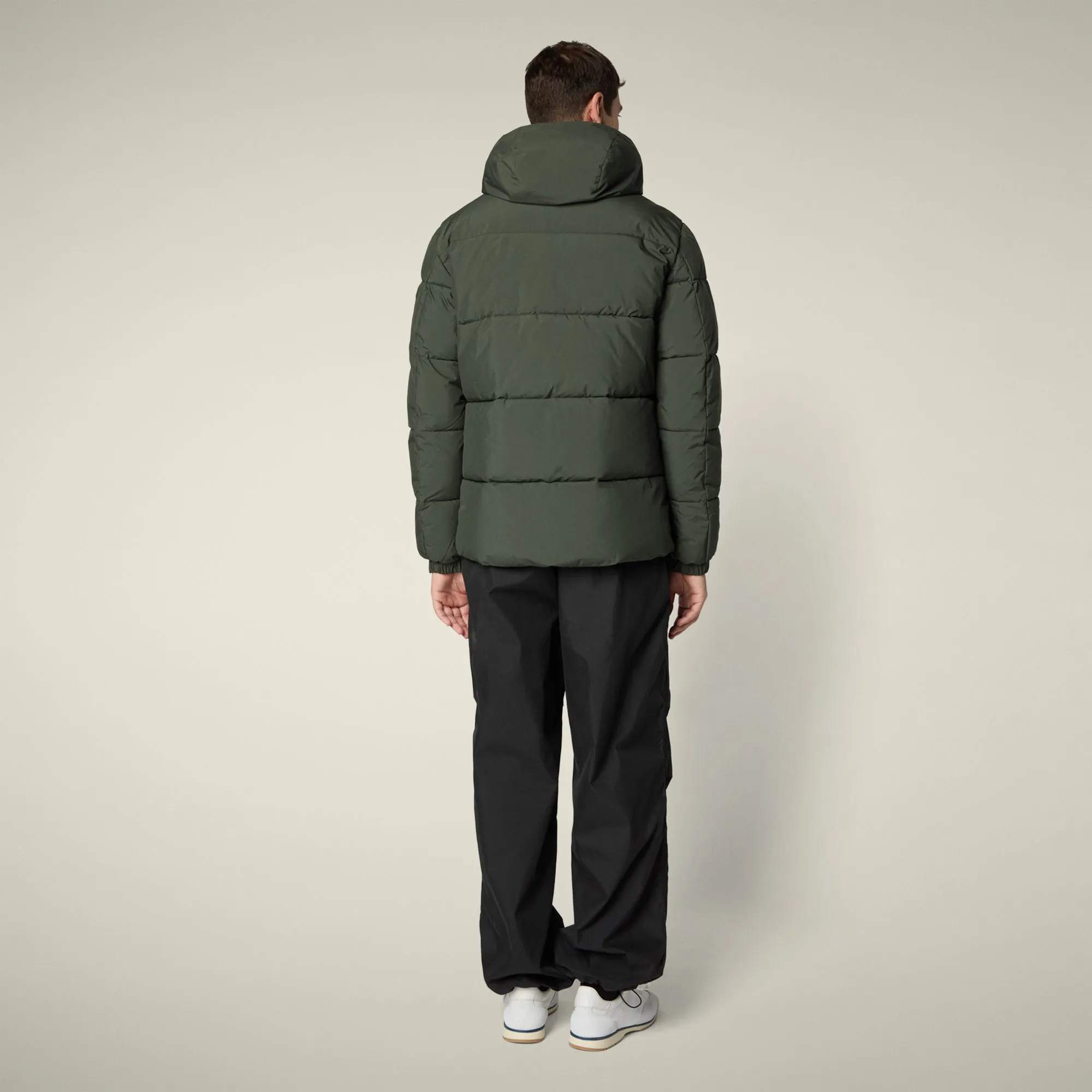 Men's Parka Alter in Land Green sold by Save The Duck product image thumbnail 3