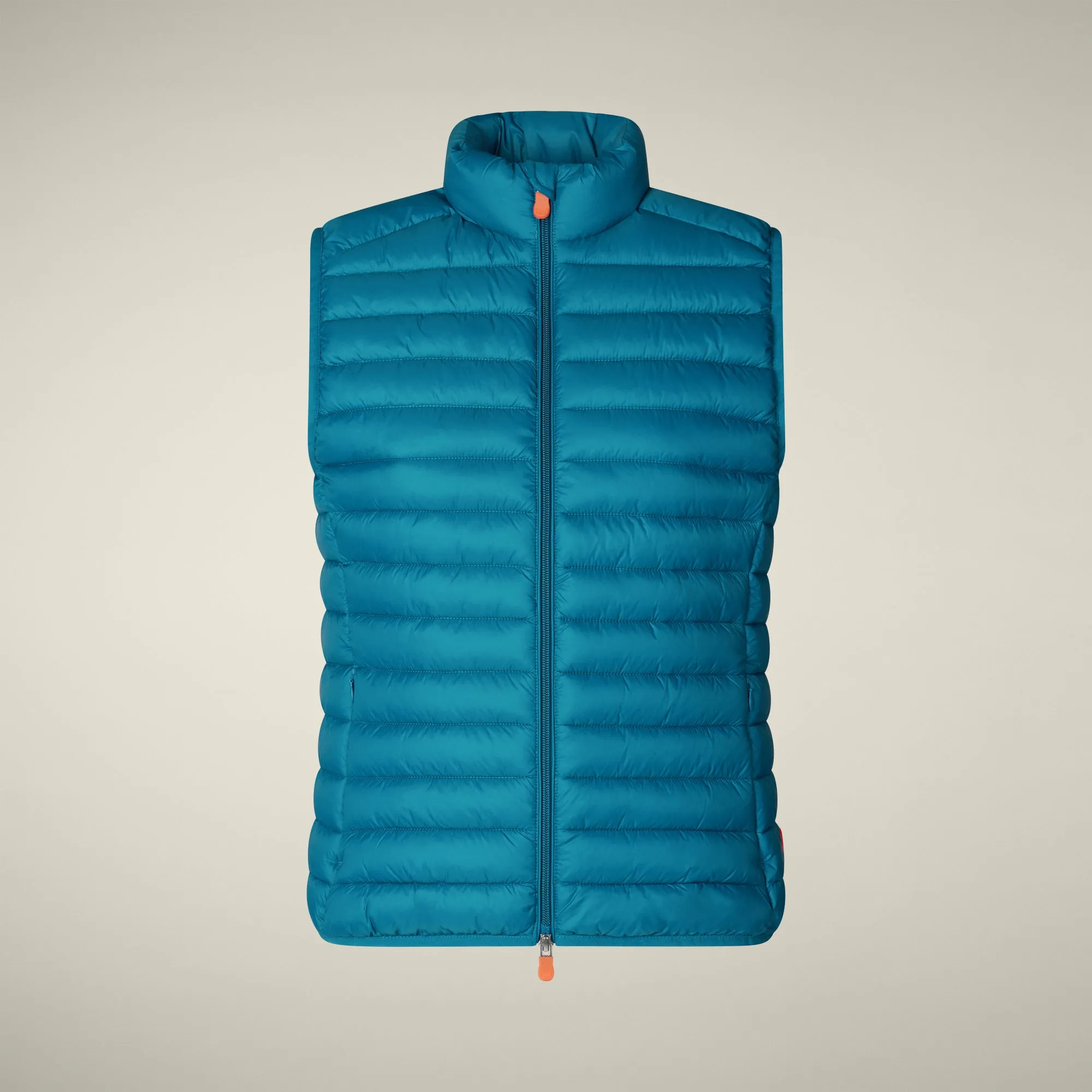Women's Animal free puffer Vest Charlotte in horizon blue sold by Save The Duck product image thumbnail 5