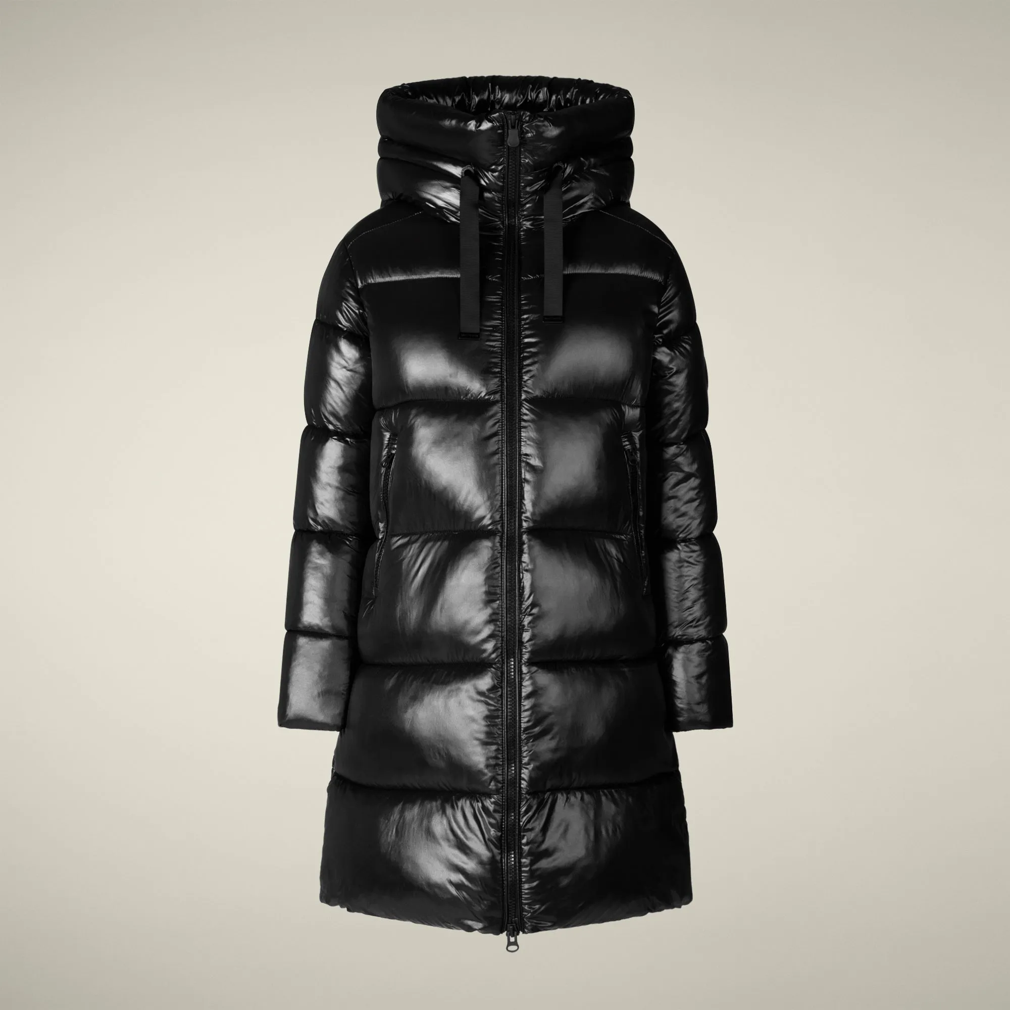Women's Animal free puffer coat Isabel in black sold by Save The Duck product image thumbnail 5
