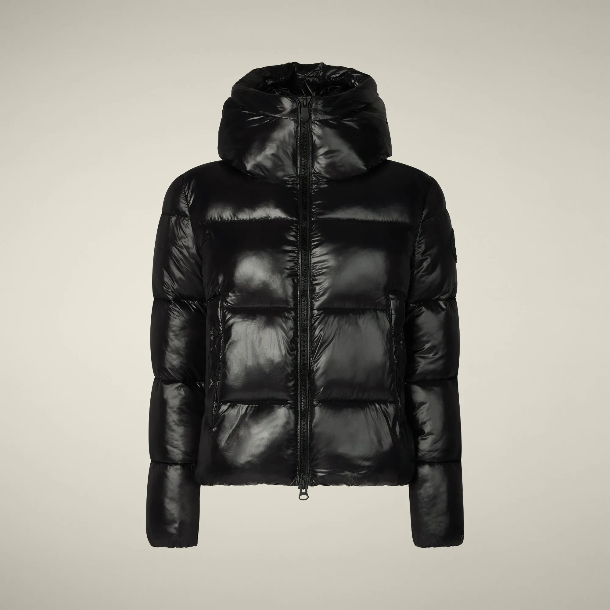 Women's Animal free puffer Jacket Biddy in Black sold by Save The Duck product image thumbnail 5
