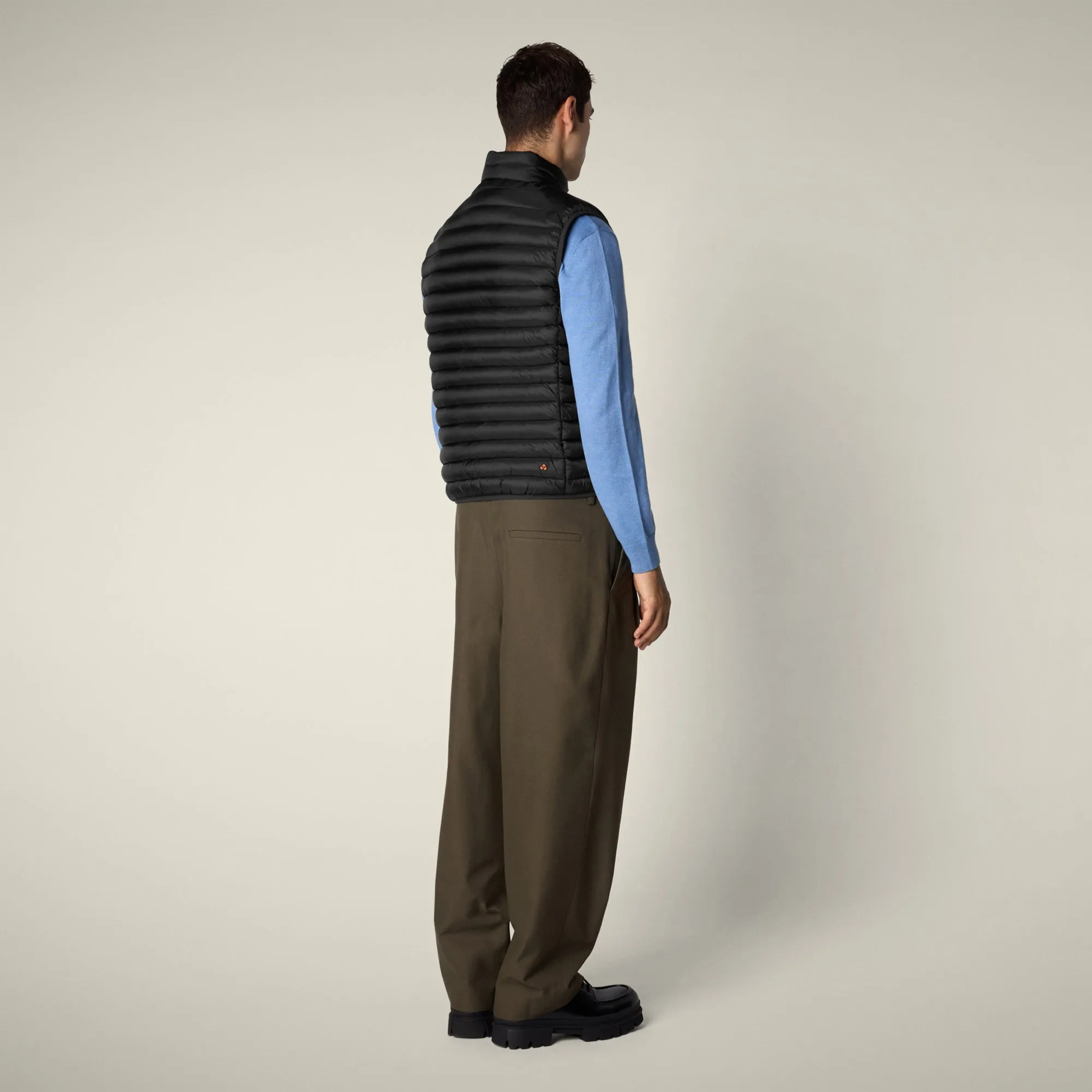 Men's Puffer Vest Danny in black sold by Save The Duck product image thumbnail 3