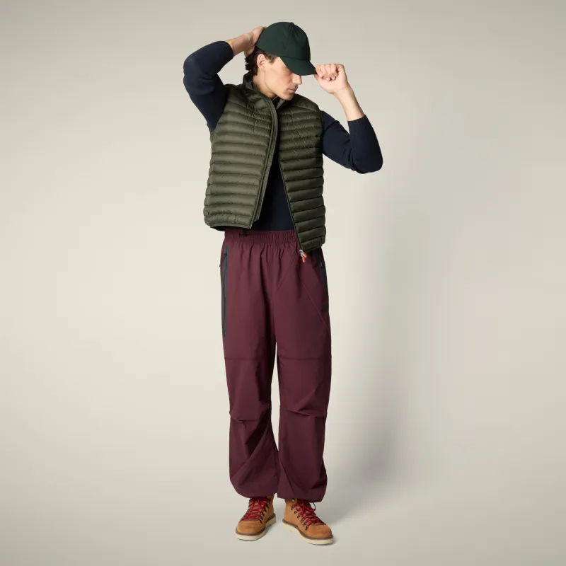 Men's Puffer Vest Adam in Land Green sold by Save The Duck