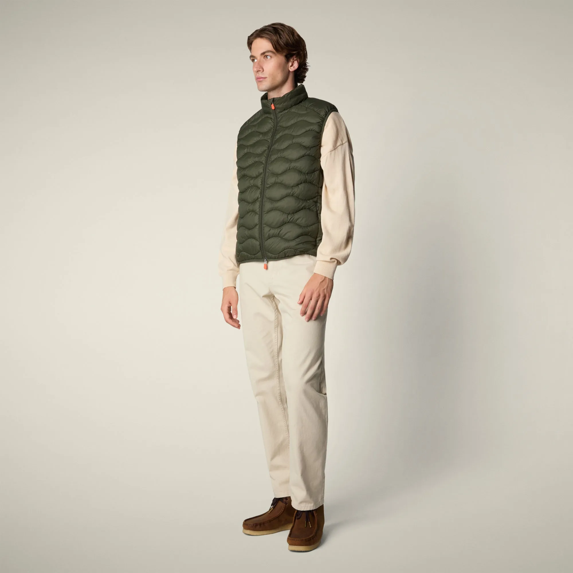 Men's Puffer Vest Tide in land green sold by Save The Duck product image thumbnail 2