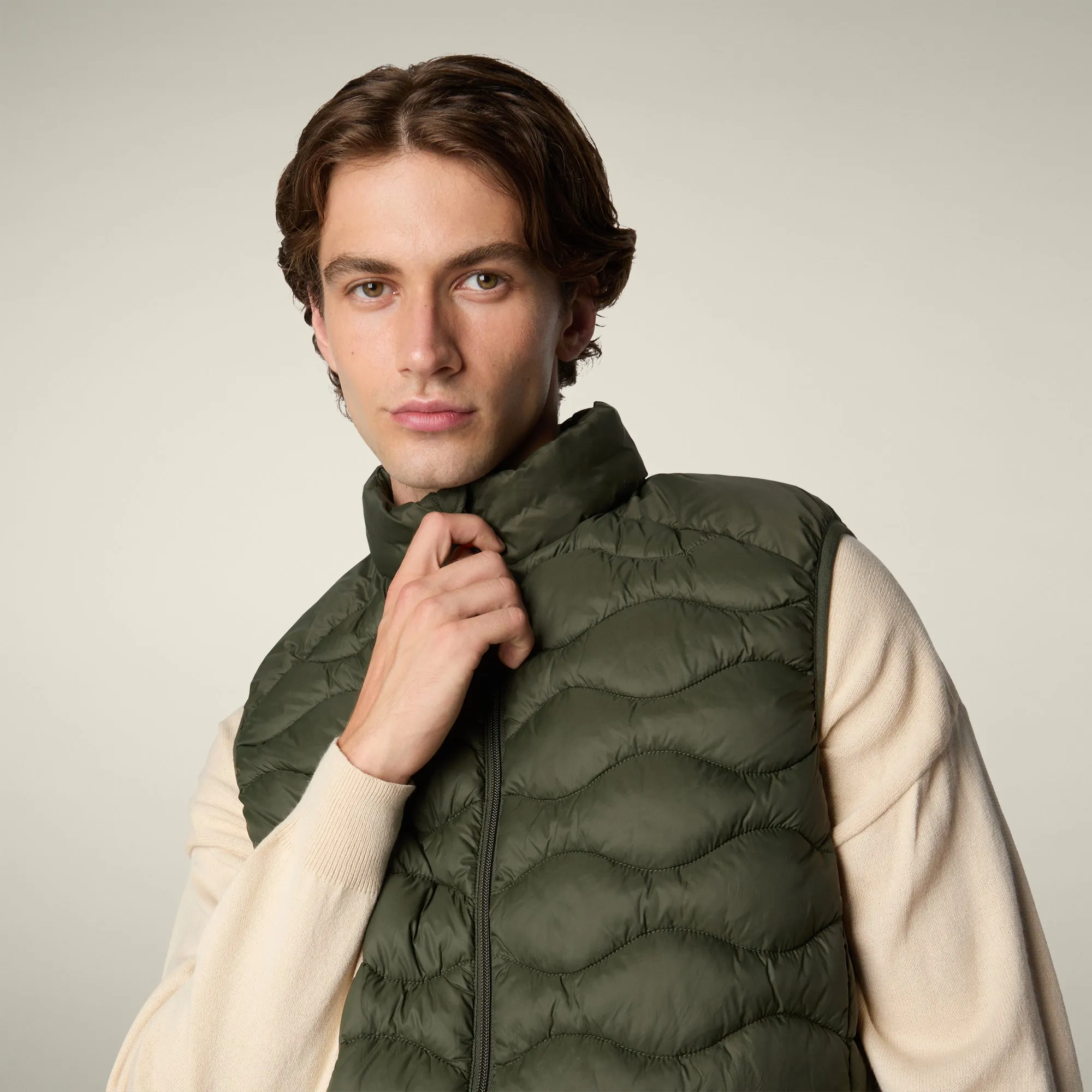 Men's Puffer Vest Tide in land green sold by Save The Duck product image thumbnail 4