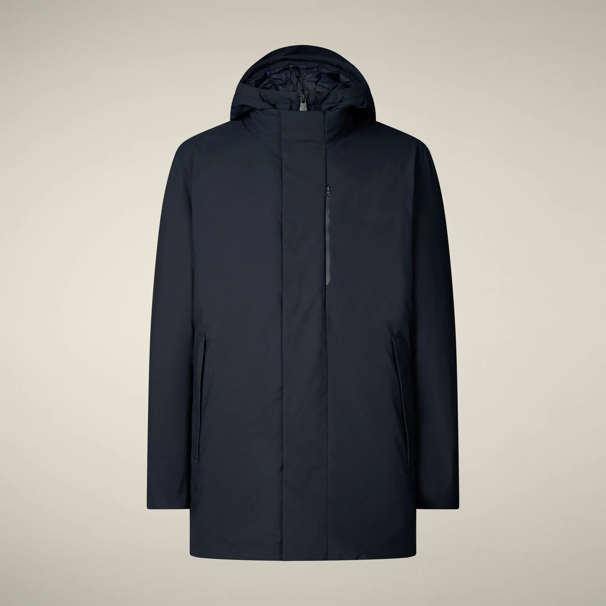 Men's Coat Sesle in Blue Black sold by Save The Duck product image thumbnail 5