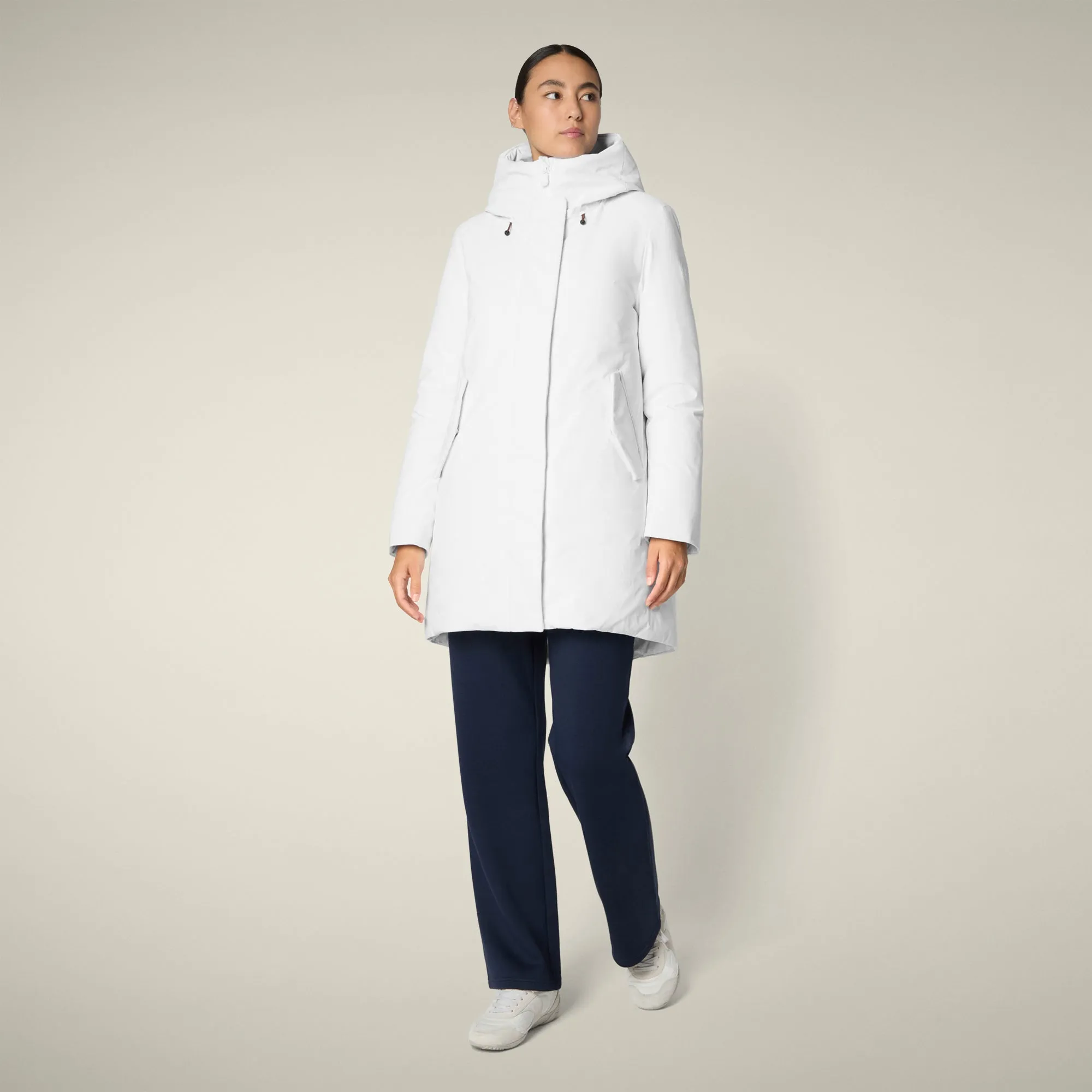 Women's Parka Nellie in White sold by Save The Duck product image thumbnail 2