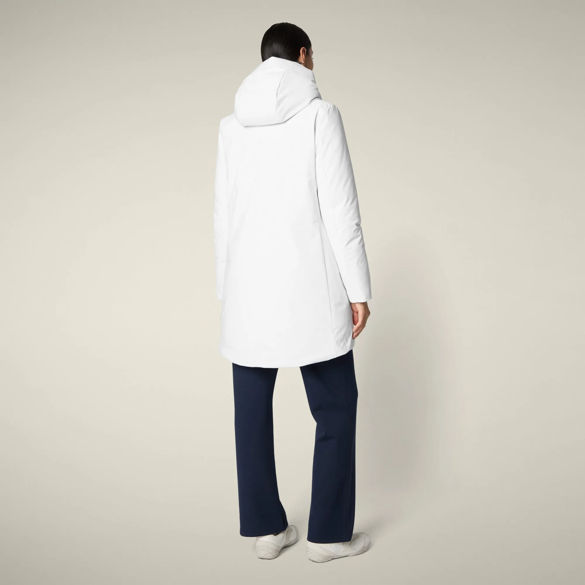Women's Parka Nellie in White sold by Save The Duck product image thumbnail 3