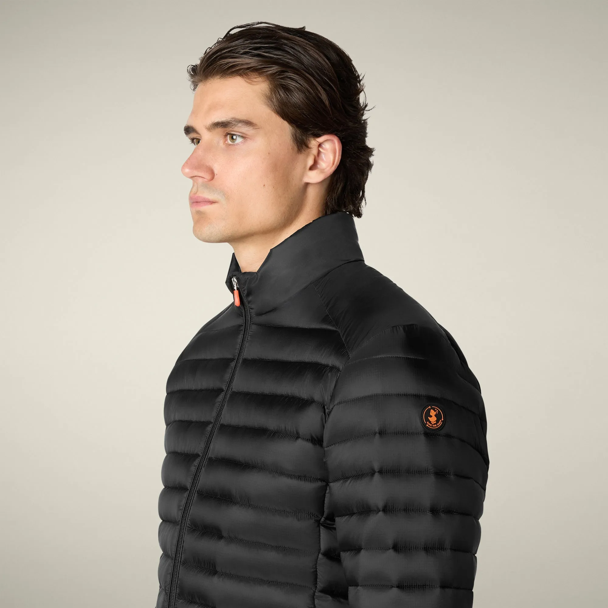 Men's Animal free puffer Jacket Cyrion in Black sold by Save The Duck product image thumbnail 4