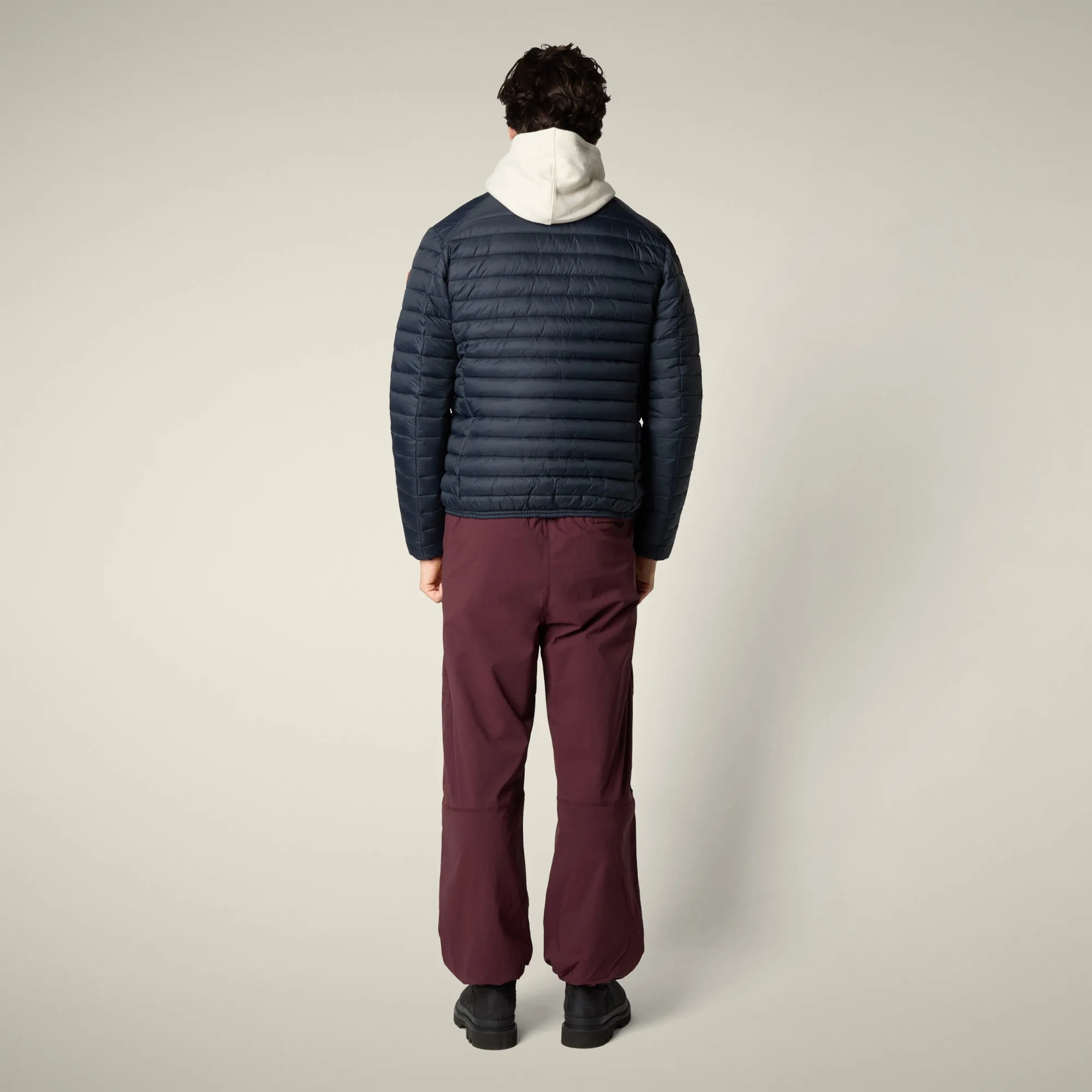 Men's Animal free puffer Jacket Alexander in Blue Black sold by Save The Duck product image thumbnail 3