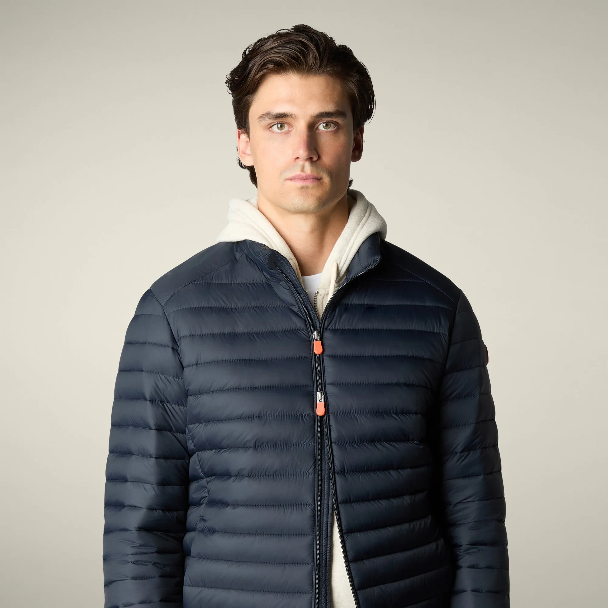 Men's Animal free puffer Jacket Alexander in Blue Black sold by Save The Duck product image thumbnail 4