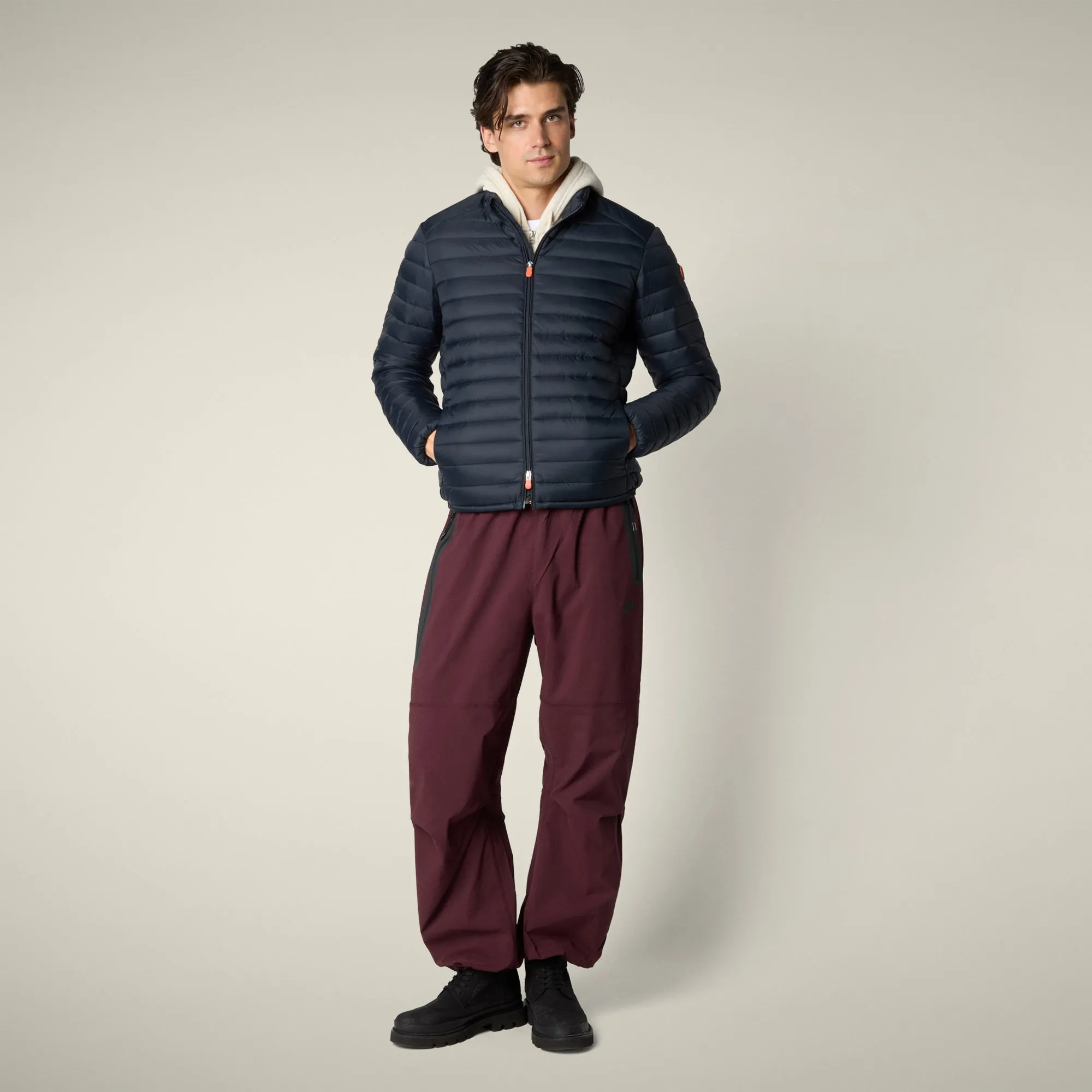 Men's Animal free puffer Jacket Alexander in Blue Black sold by Save The Duck product image thumbnail 2