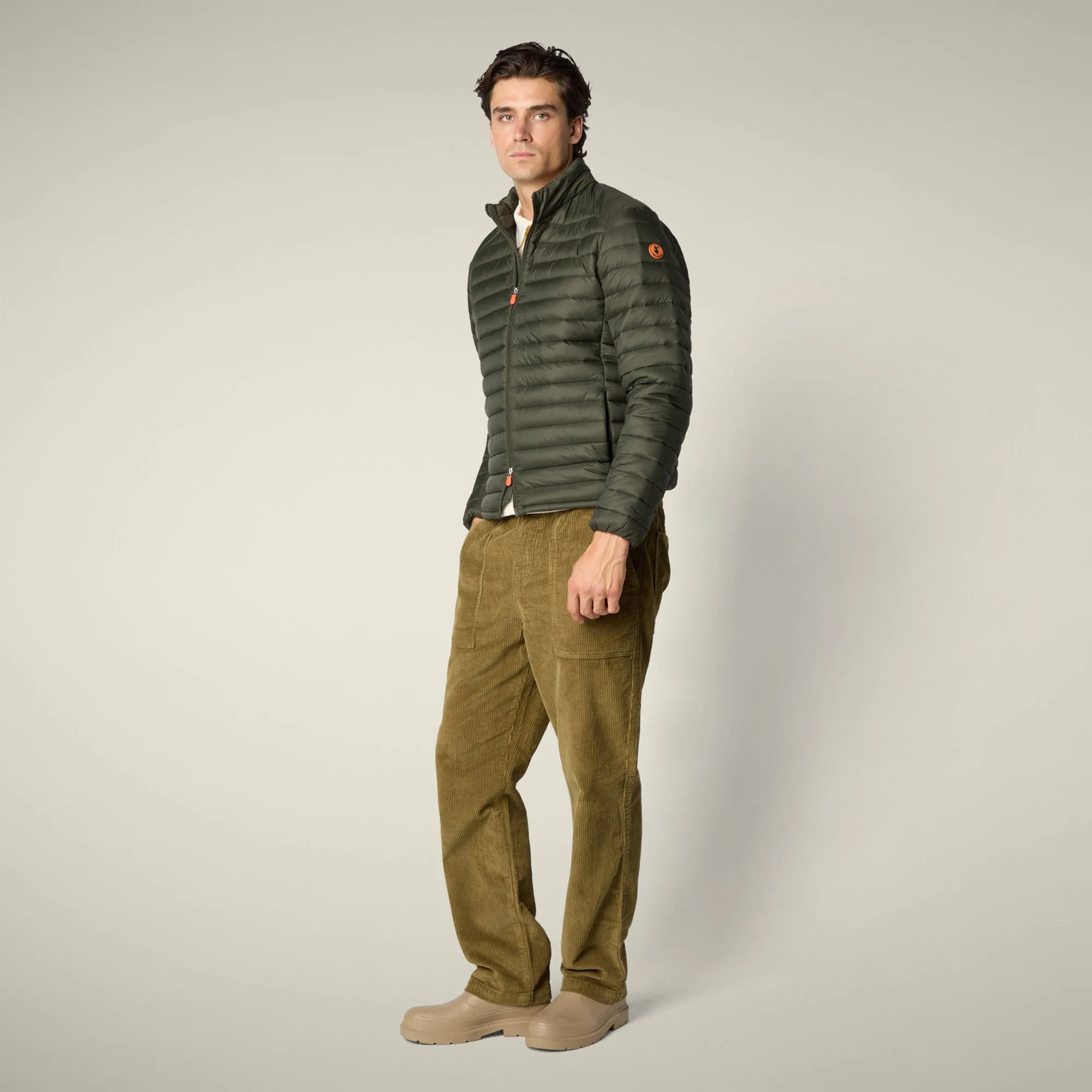 Men's Animal free puffer Jacket Alexander in Land Green sold by Save The Duck product image thumbnail 2