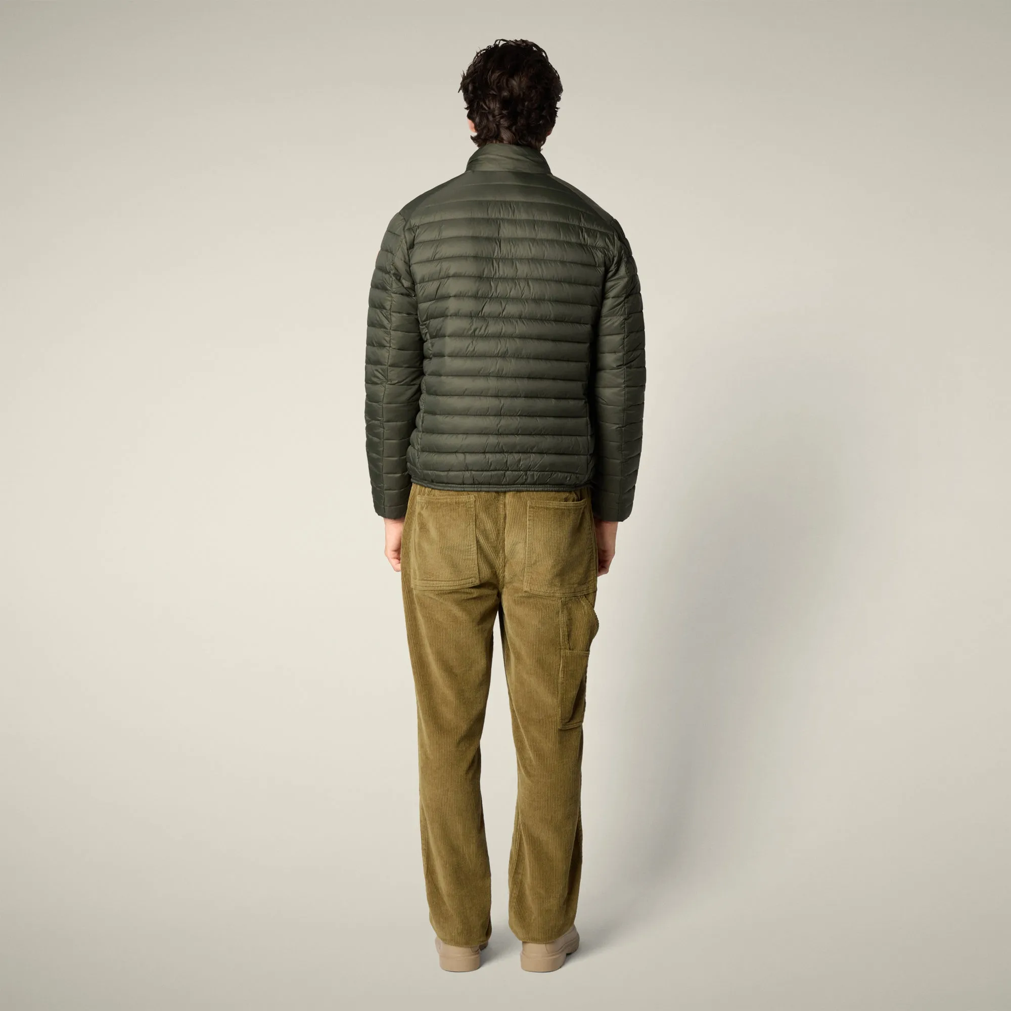 Men's Animal free puffer Jacket Alexander in Land Green sold by Save The Duck product image thumbnail 3