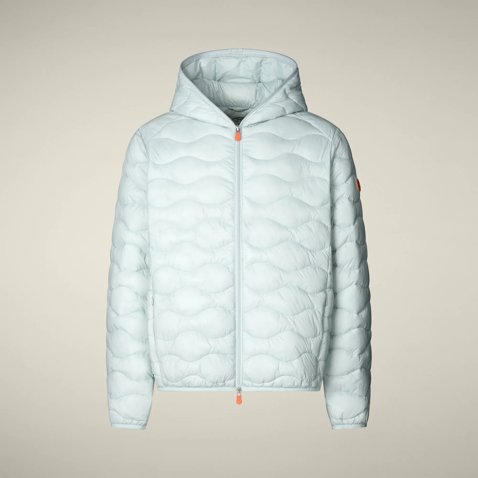 Men's animal free puffer jacket Reef in glacier blue sold by Save The Duck product image thumbnail 5