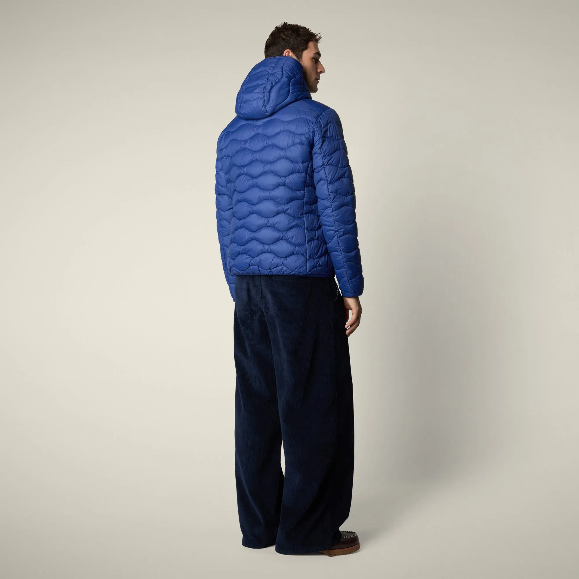 Men's Animal free puffer Jacket Reef in Eclipse Blue sold by Save The Duck product image thumbnail 3