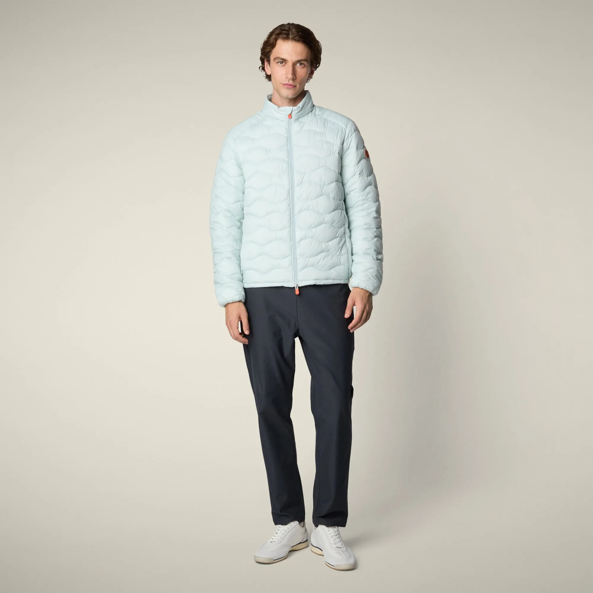 Men's Animal free puffer Jacket Whirl in glacier blue sold by Save The Duck product image thumbnail 2