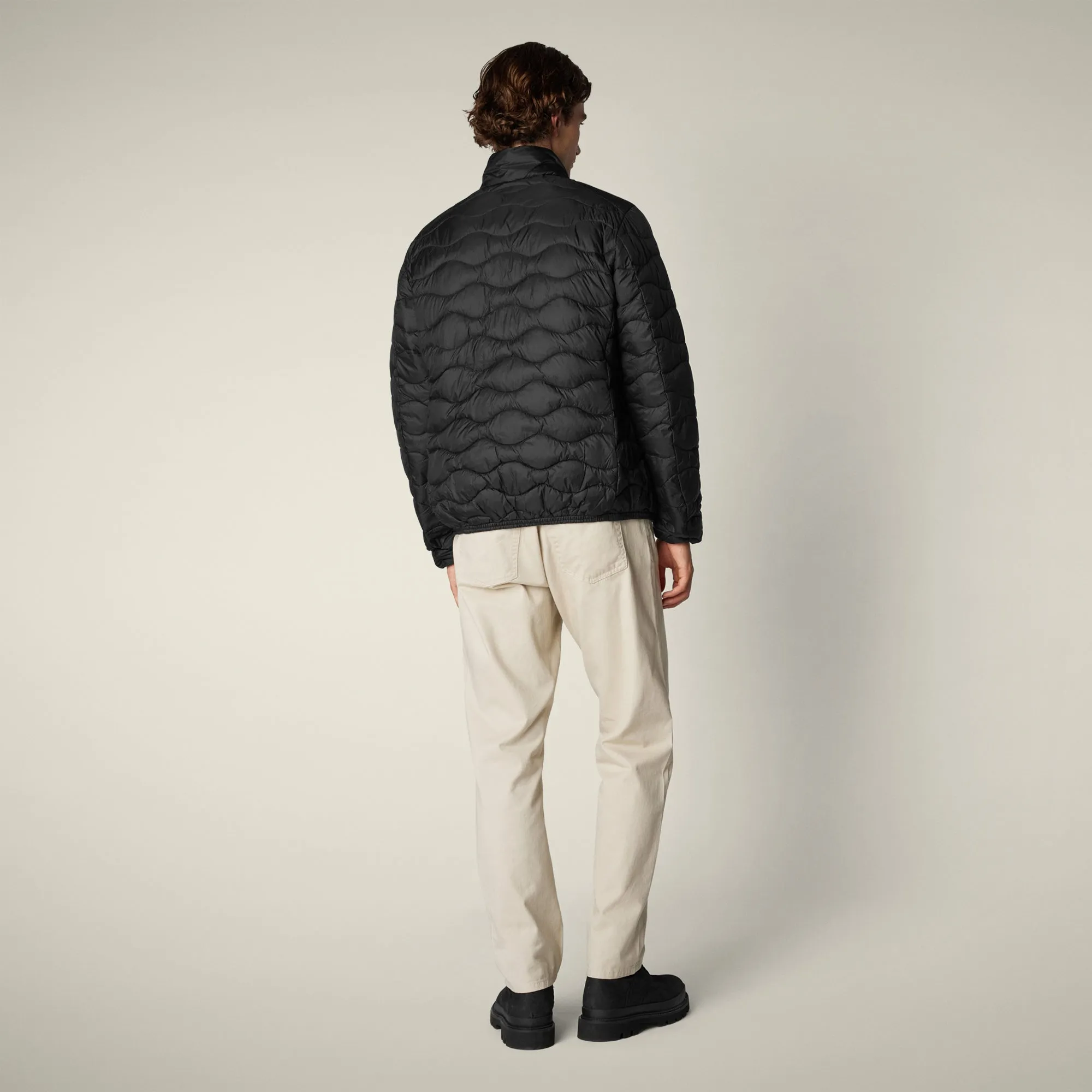 Men's Animal free puffer Jacket Whirl in black sold by Save The Duck product image thumbnail 3