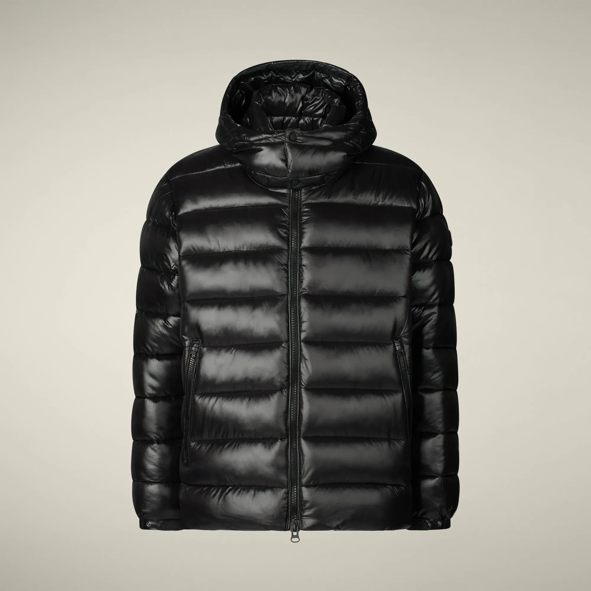 Men's Puffer Jacket Florian in Black sold by Save The Duck product image thumbnail 5
