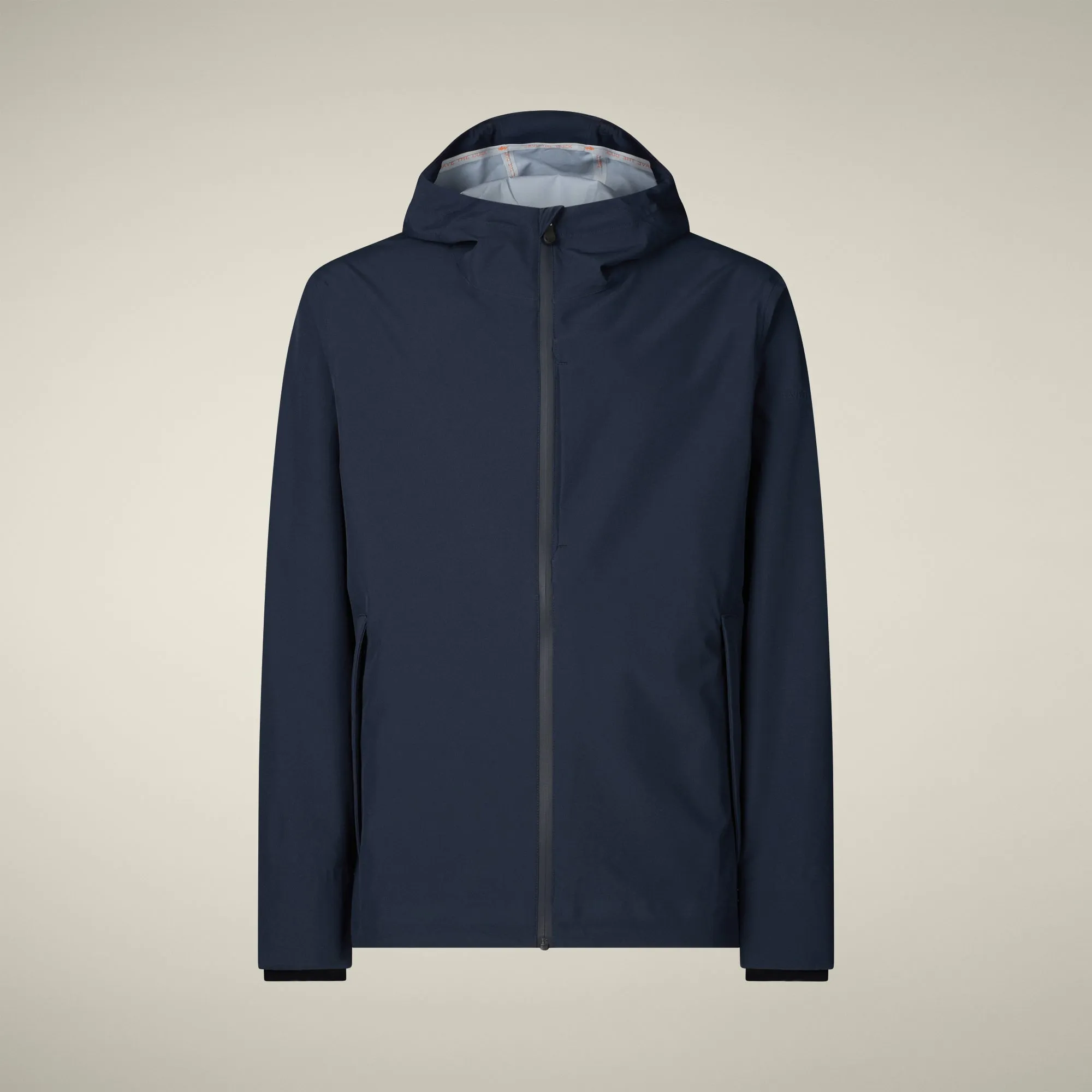 Men's Rain Jacket Jari in Blue Black sold by Save The Duck product image thumbnail 5