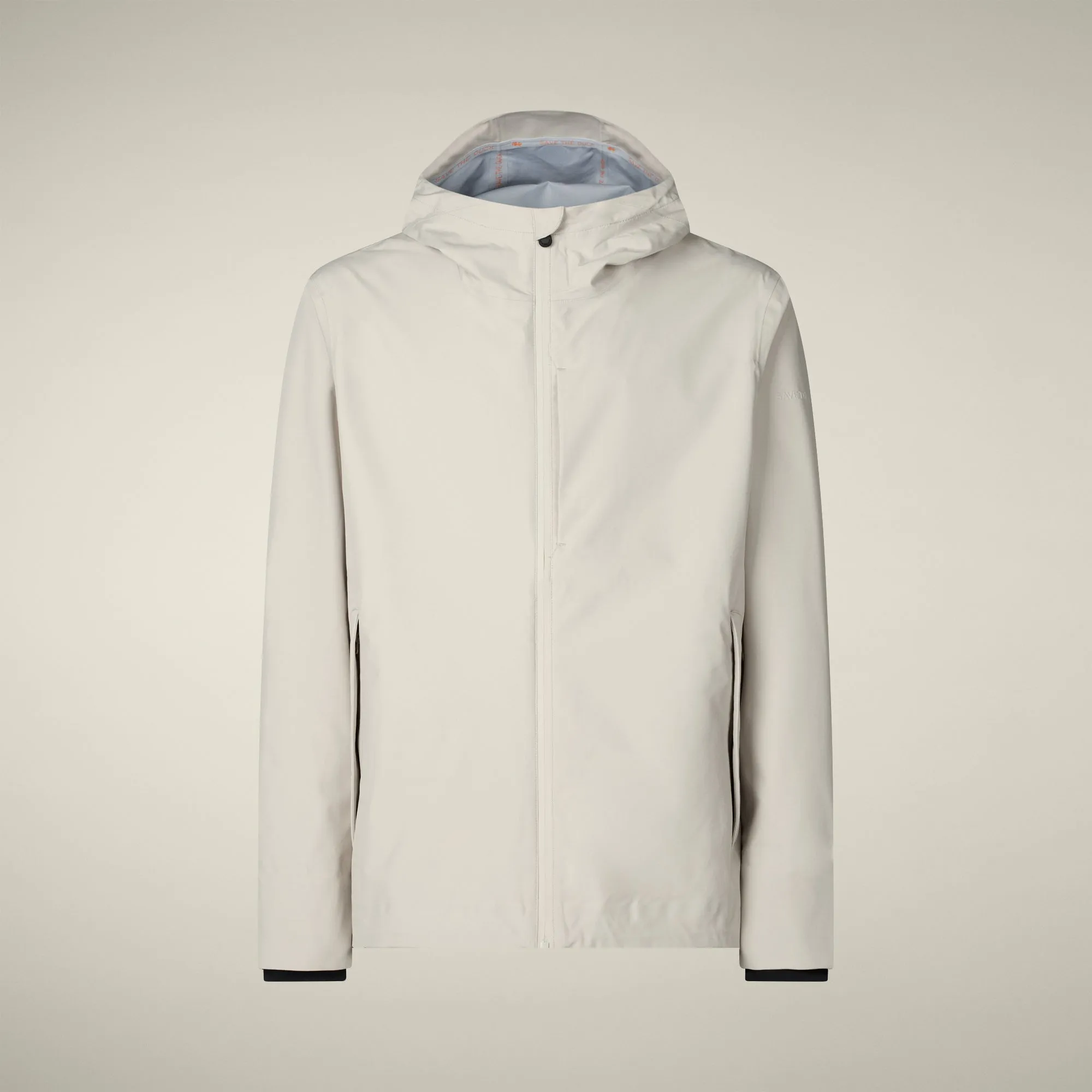 Men's Rain Jacket Jari in Rainy Beige sold by Save The Duck product image thumbnail 5