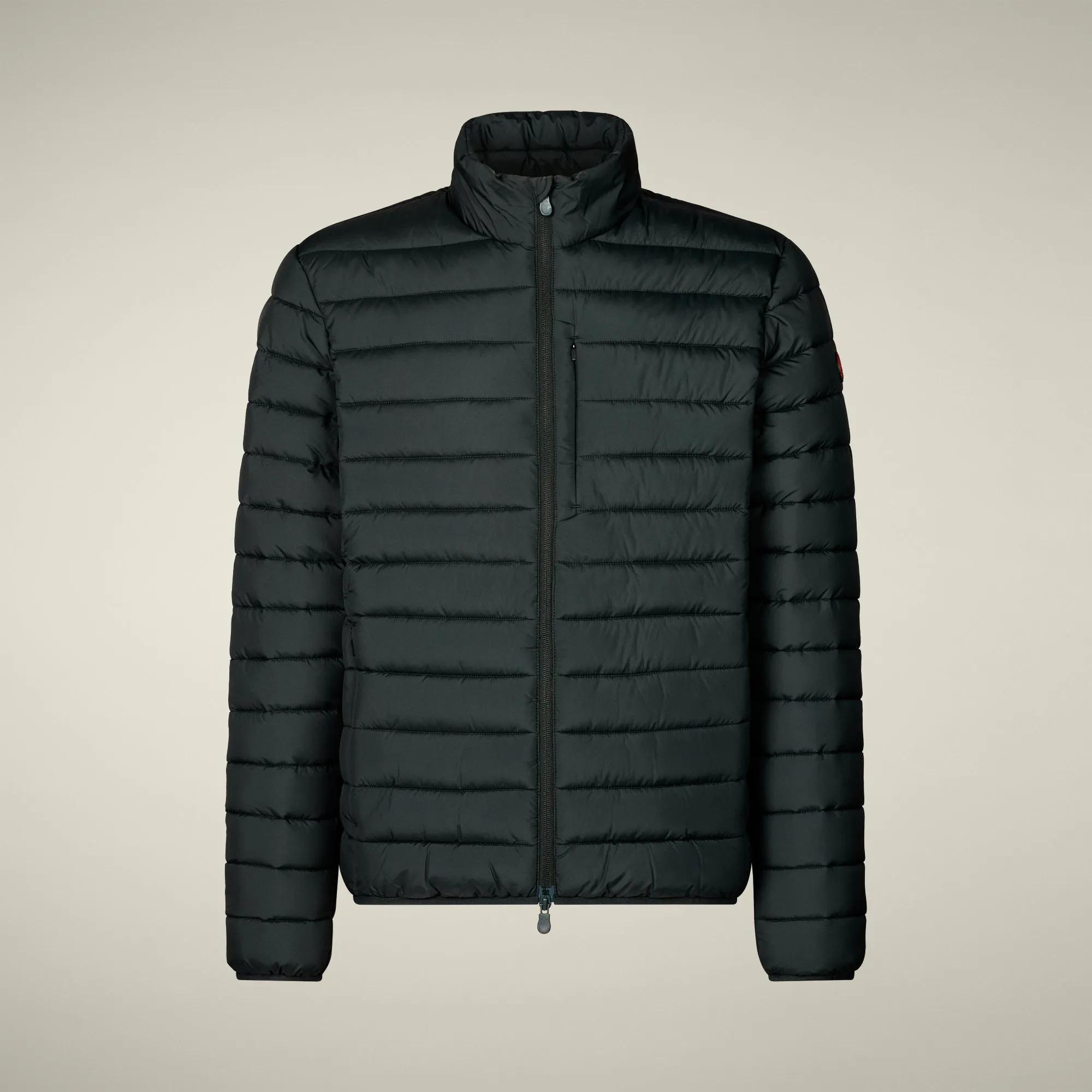 Men's animal free puffer Jacket Erion in Green Black sold by Save The Duck product image thumbnail 5