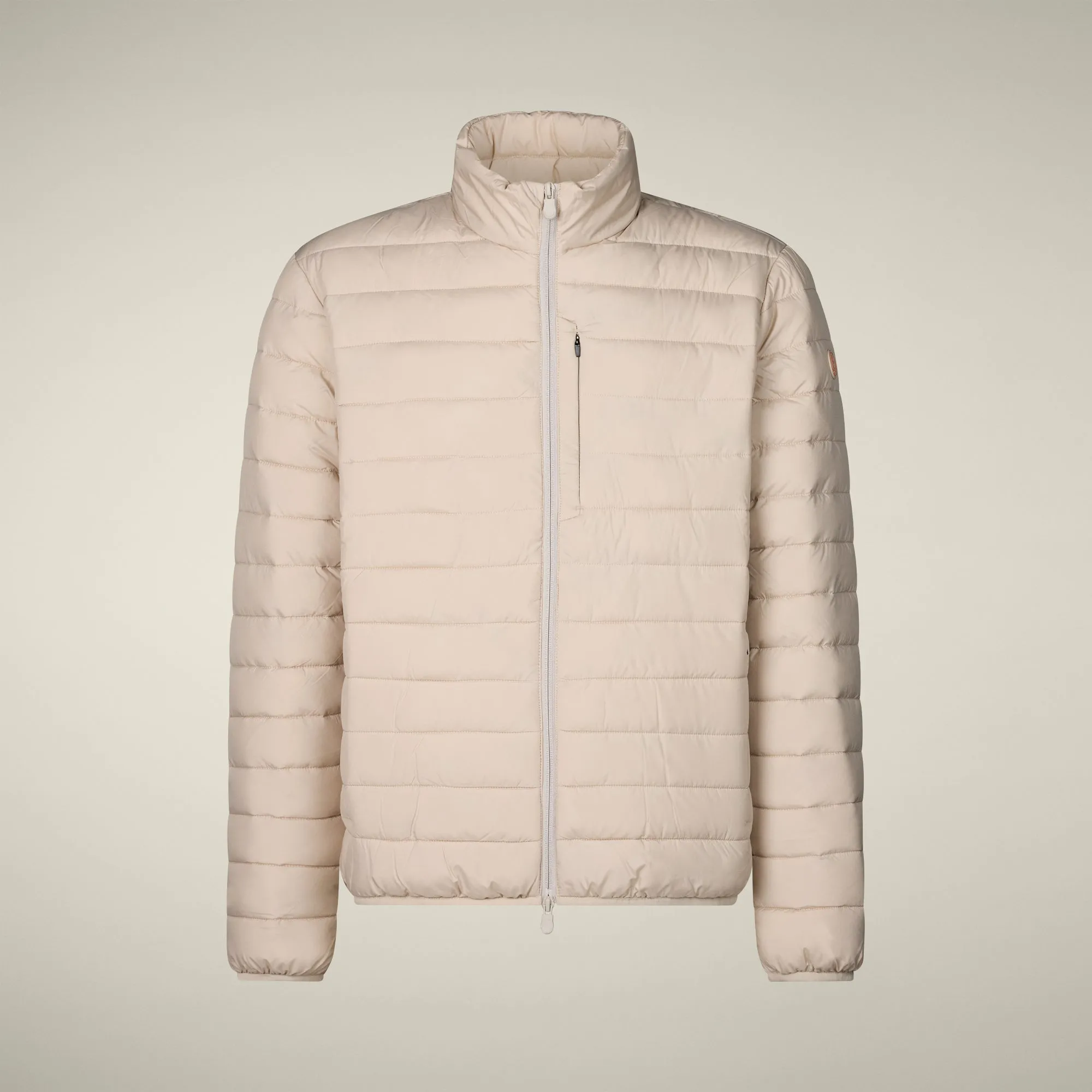 Men's animal free puffer Jacket Erion in Rainy Beige sold by Save The Duck product image thumbnail 5