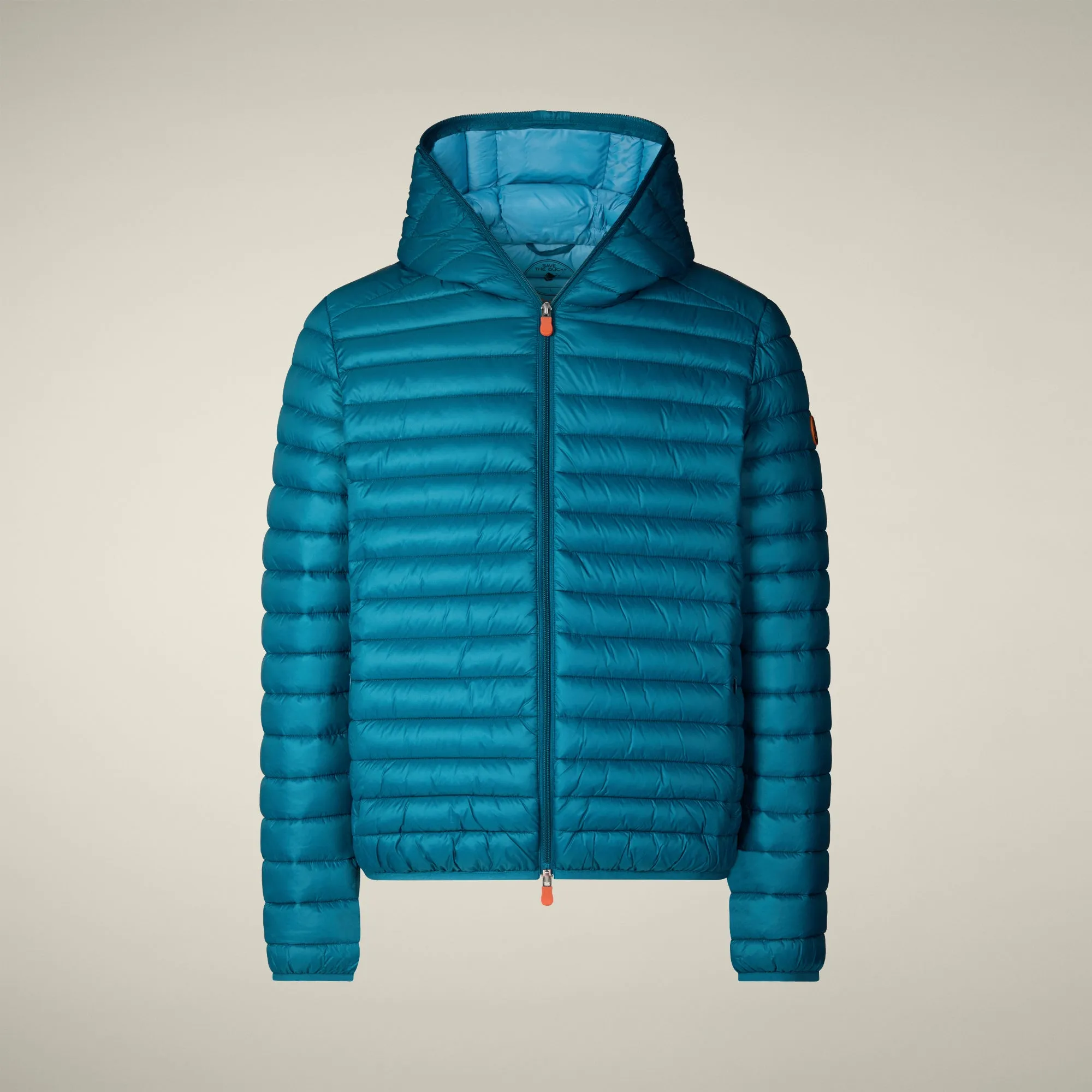 Men's Animal free puffer Jacket Donald in Horizon Blue sold by Save The Duck product image thumbnail 5