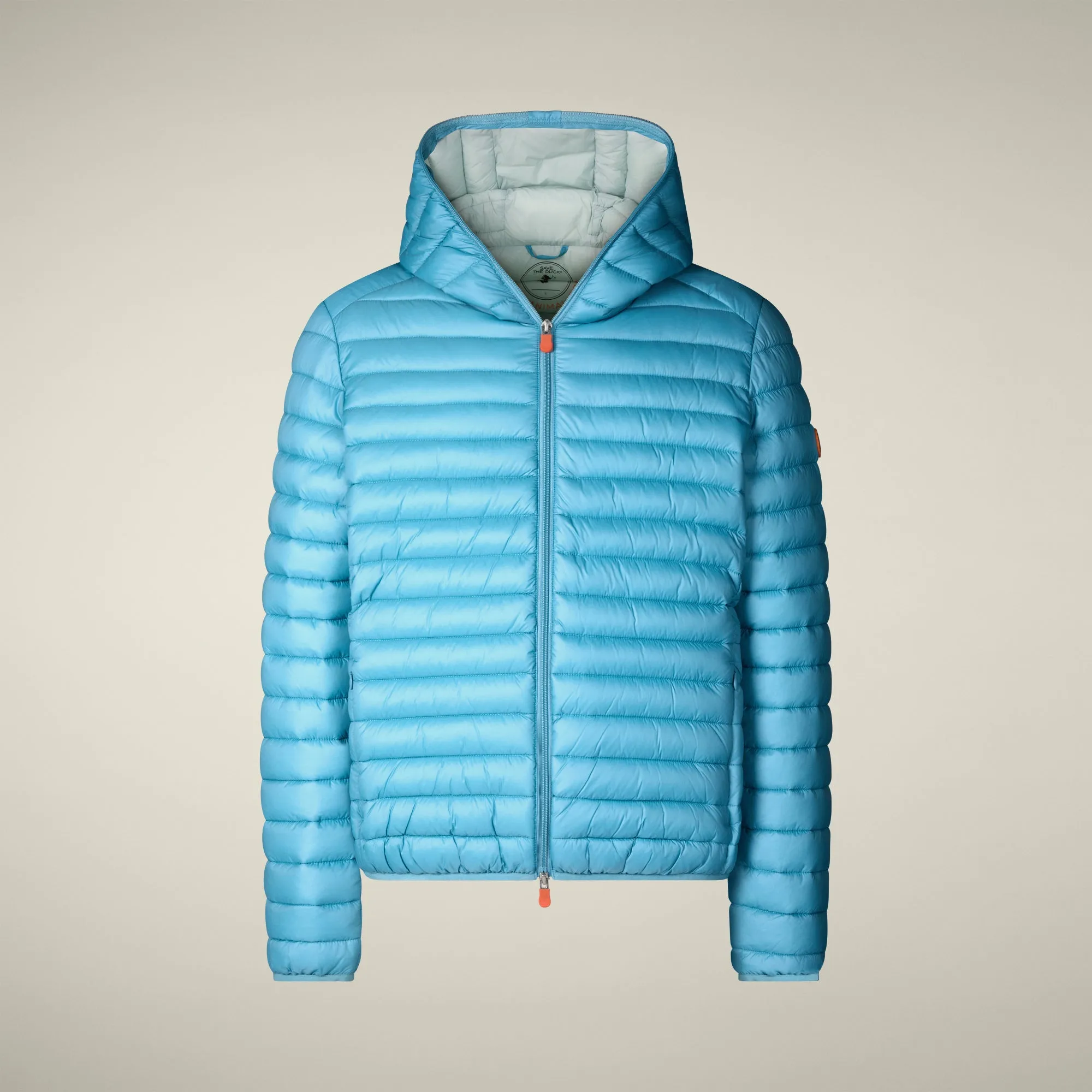 Men's Animal free puffer Jacket Donald in Bay Blue sold by Save The Duck product image thumbnail 5
