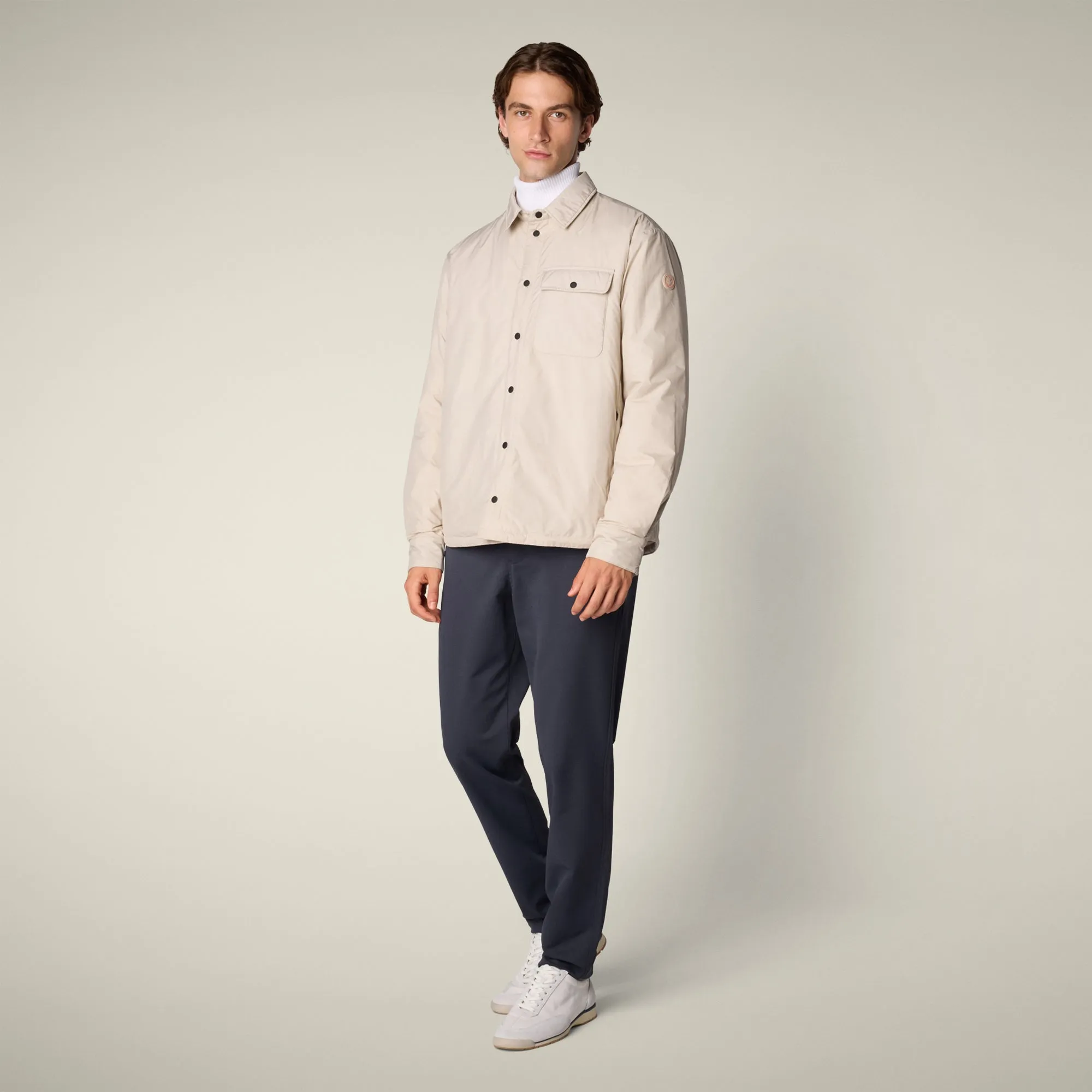 Men's jacket stellan in rainy beige sold by Save The Duck product image thumbnail 2