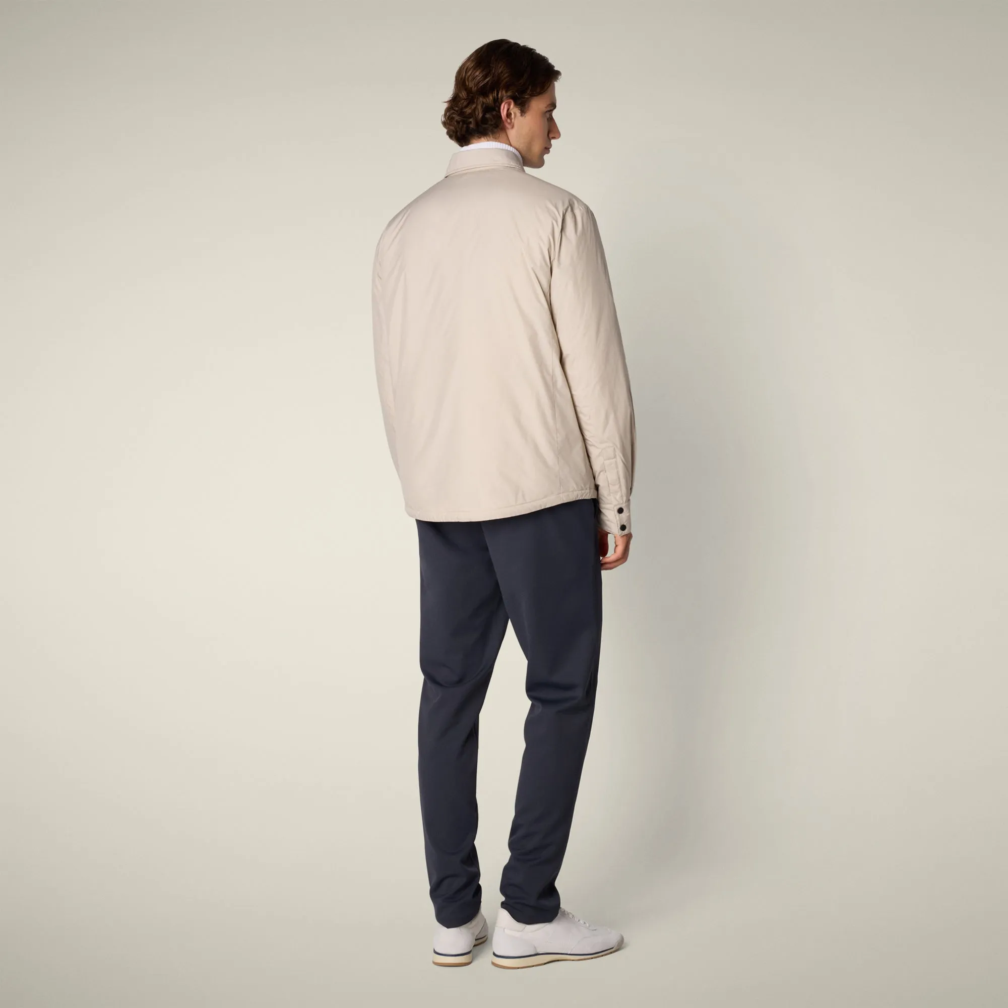 Men's jacket stellan in rainy beige sold by Save The Duck product image thumbnail 3