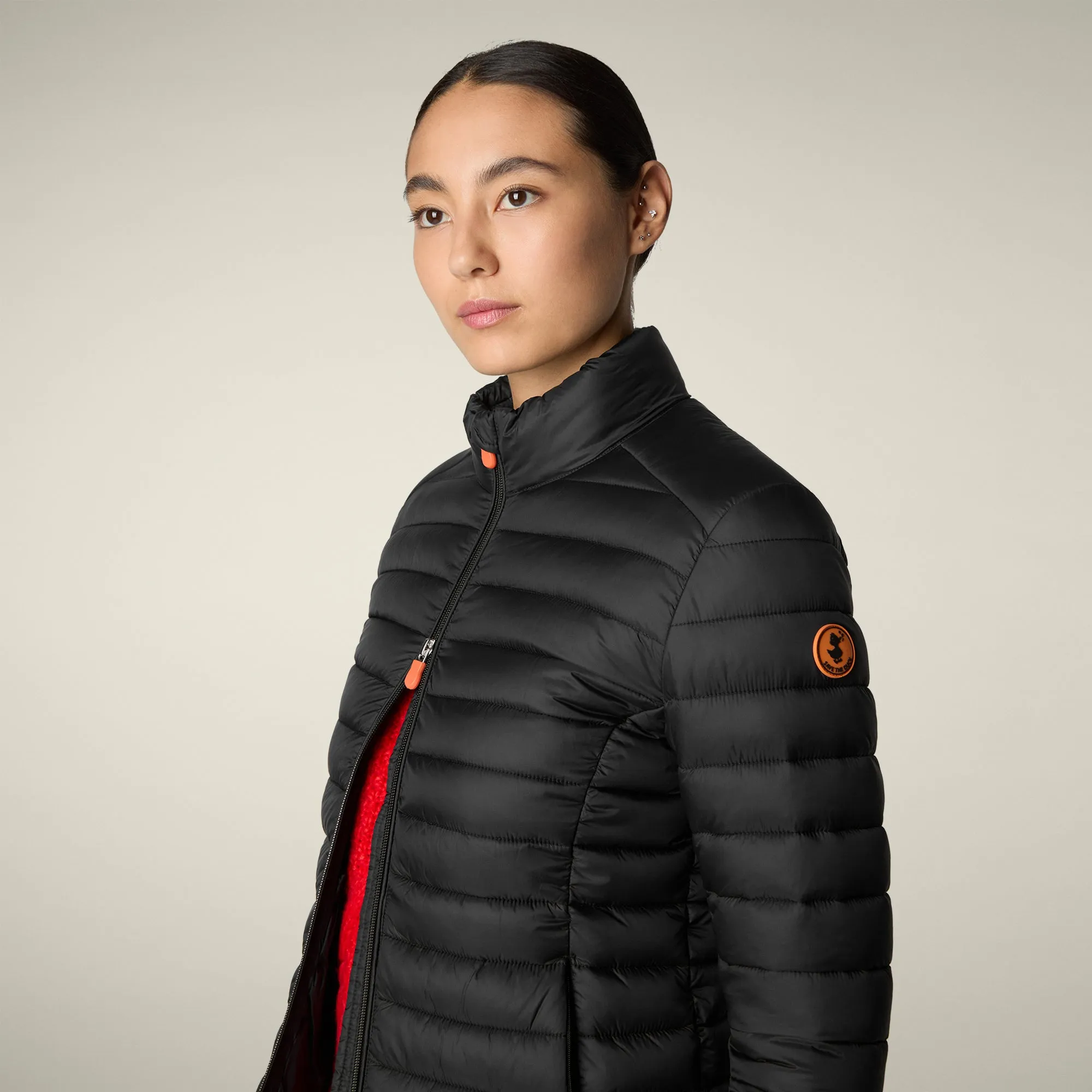 Women's Animal free puffer Jacket Carly in Black sold by Save The Duck product image thumbnail 4